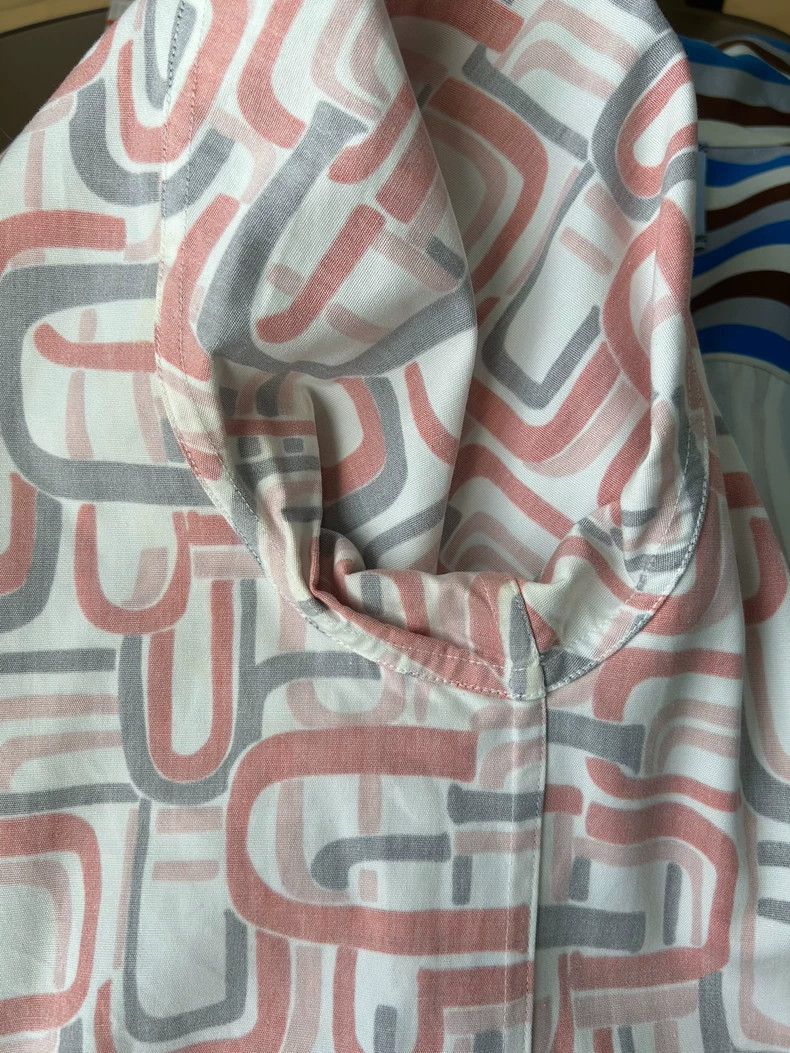 Prada Prada Double match18fw flame stripe stitching short-sleeved Size US S / EU 44-46 / 1 - 9 Thumbnail