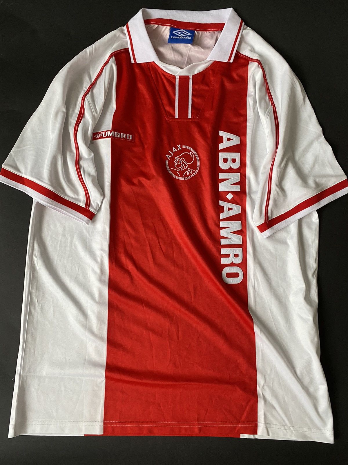 Maillot AJAX AMSTERDAM 1998 1999 UMBRO vintage away