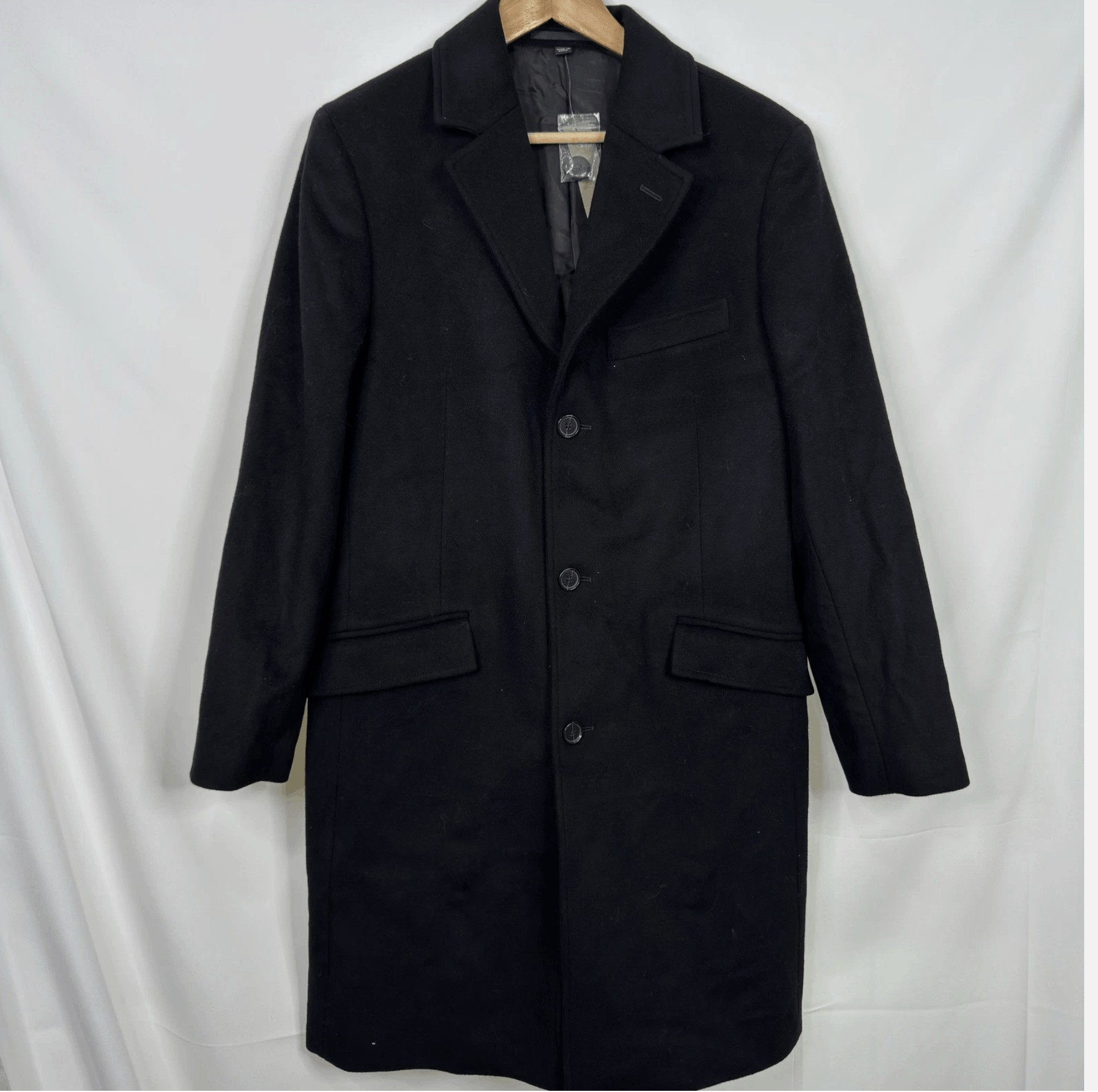 J.Crew J Crew Men Rivington Topcoat Italian Wool Cashmere Blend NWT Size US S / EU 44-46 / 1 - 4 Thumbnail