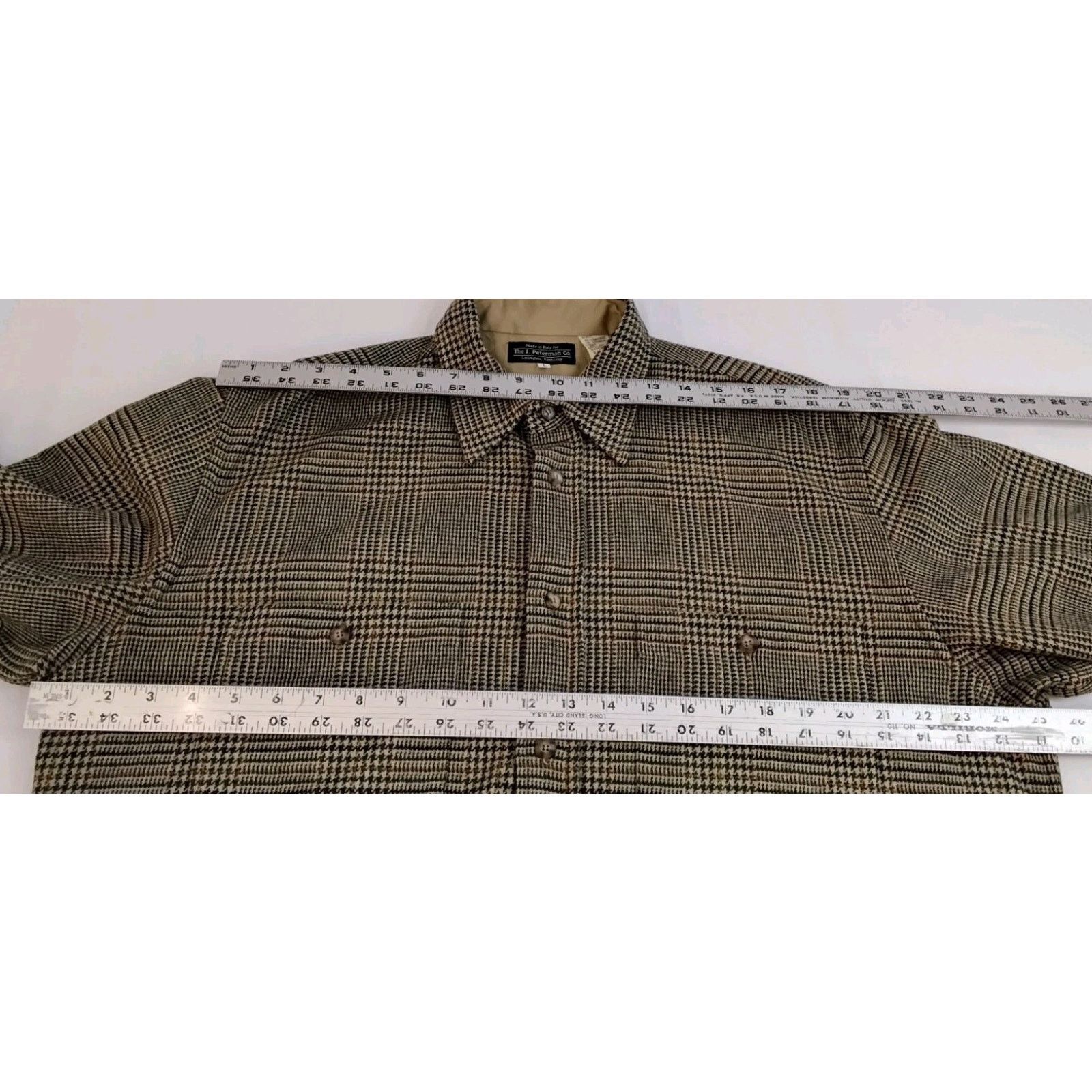 Other The J. Peterman Co. Lambswool Button Up Shirt Women L Brown Size L / US 10 / IT 46 - 9 Thumbnail