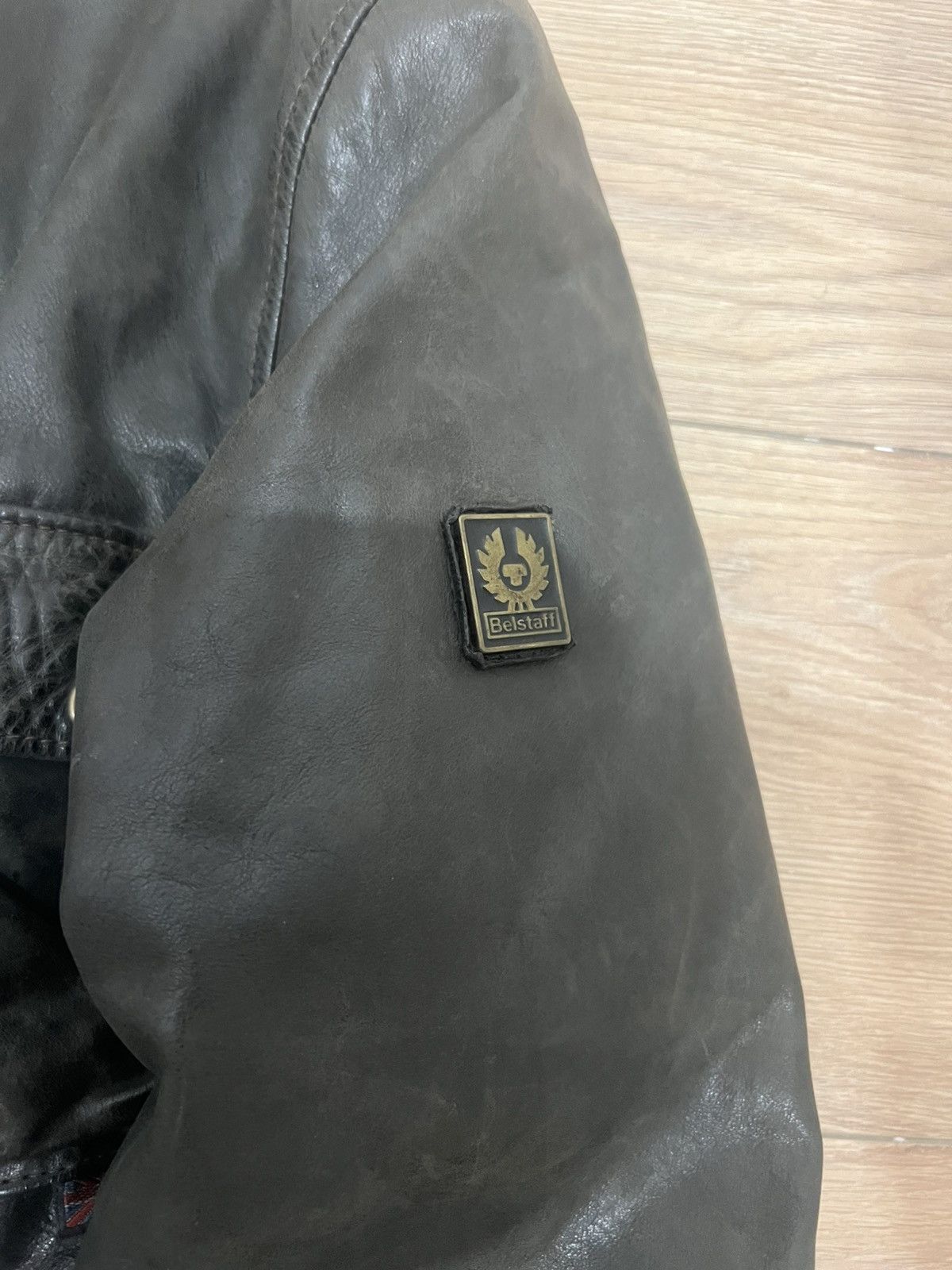 Belstaff Beautiful Belstaff Brad Leather Jacket. Antique Black. Size US L / EU 52-54 / 3 - 2 Thumbnail