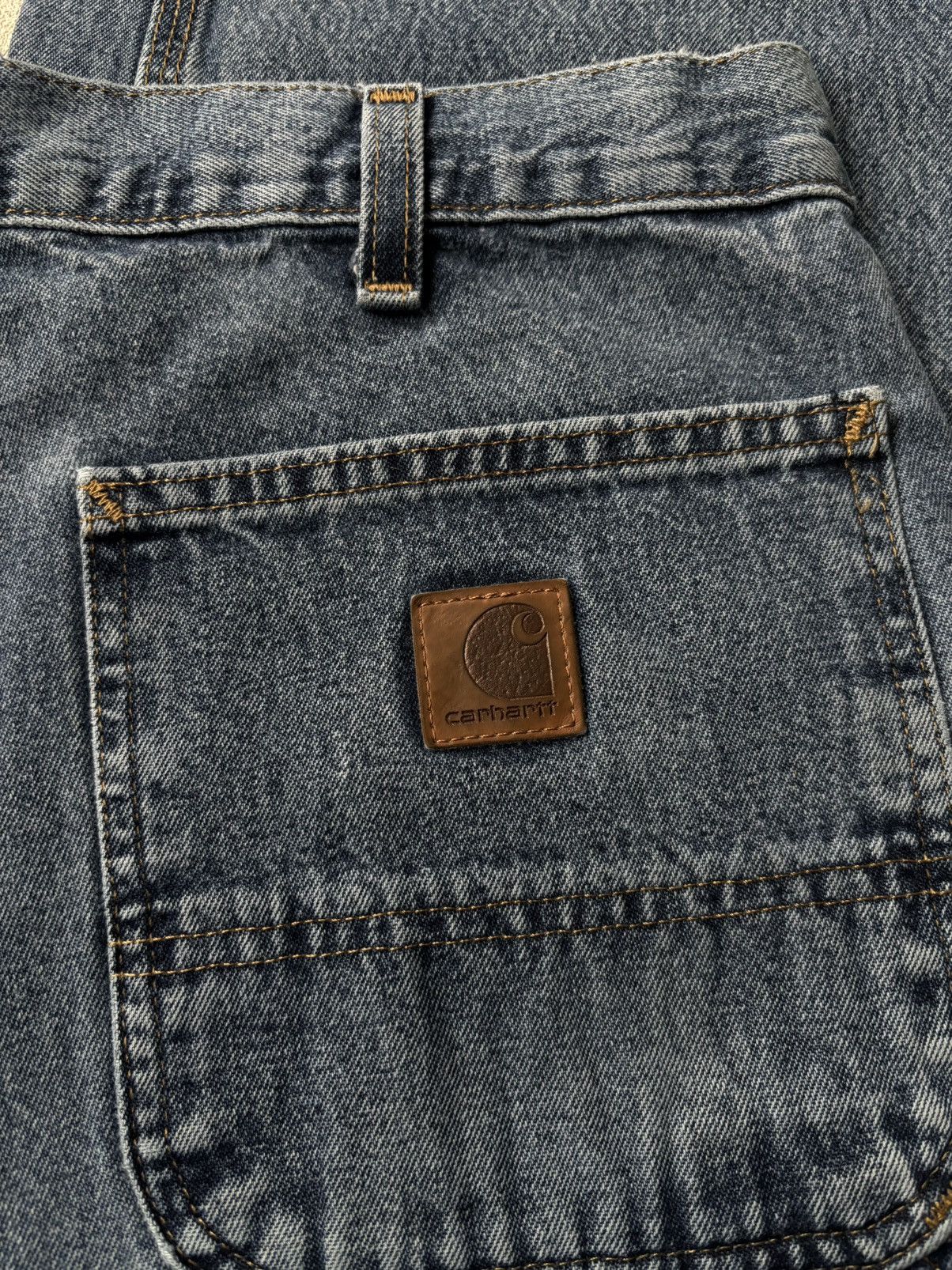 Carhartt carhartt carpenter B13 size 34 original dungare fit Size US 34 / EU 50 - 4 Thumbnail