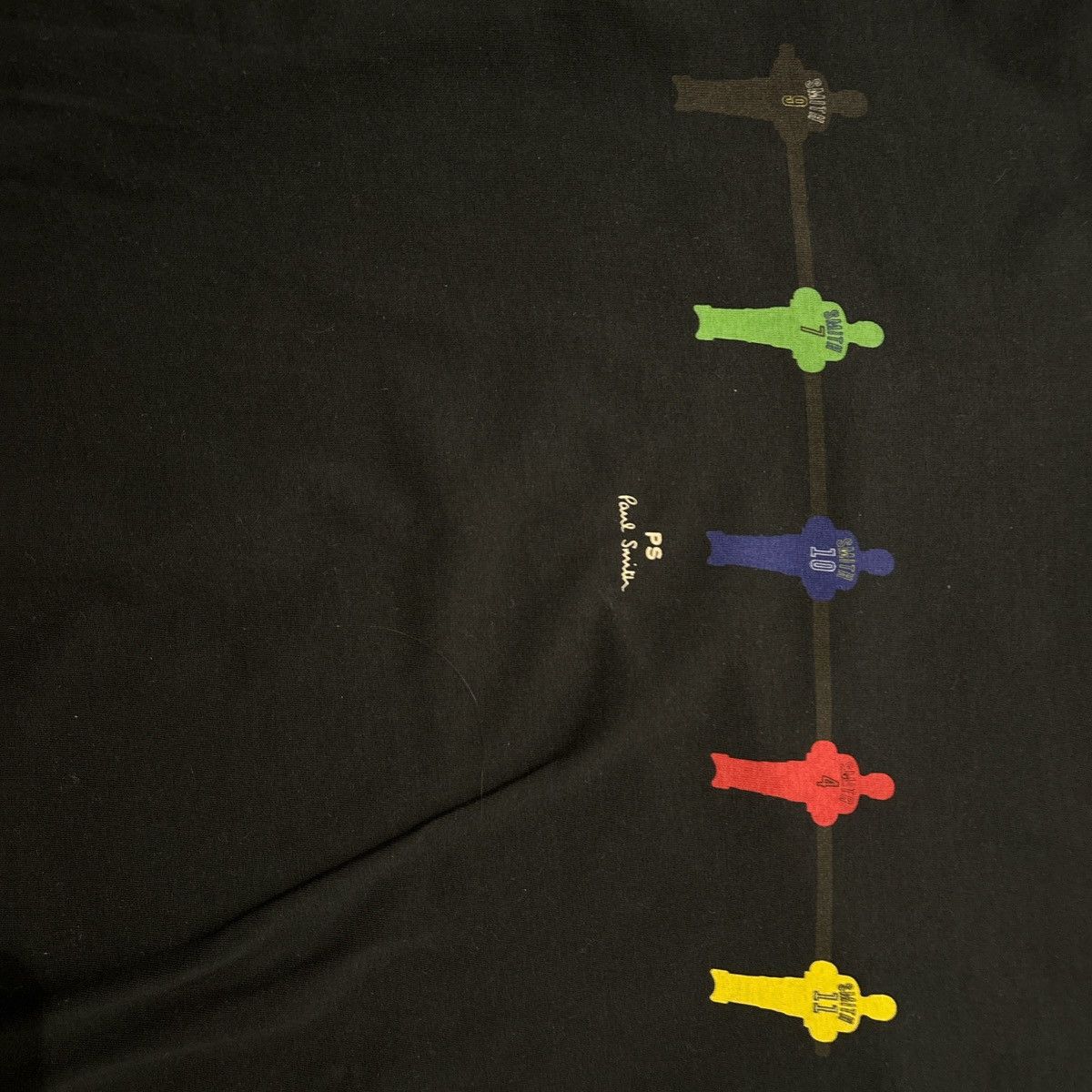 Paul Smith PS Paul Smith Navy Blue Foosball T-Shirt Size US S / EU 44-46 / 1 - 3 Thumbnail