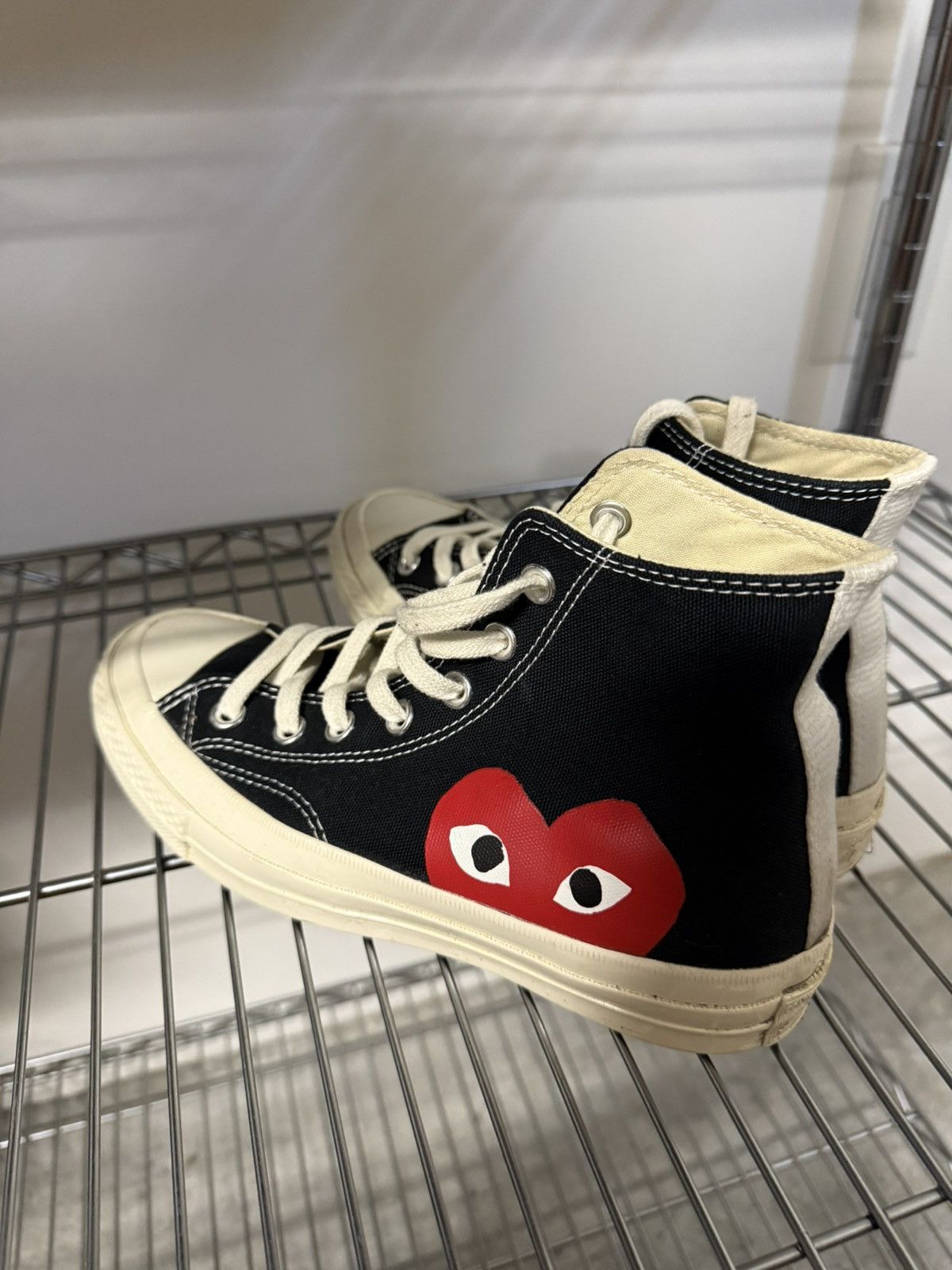 Comme des Garcons PLAY × Converse cdg red heart chuck taylor size 5 Size US 5 / IT 35 - 4 Thumbnail