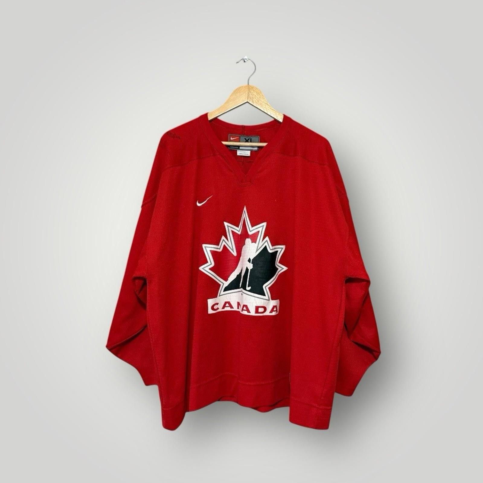 Nike 90s Nike Team Canada Jersey Size XL Men’s Size ONE SIZE - 1 Thumbnail