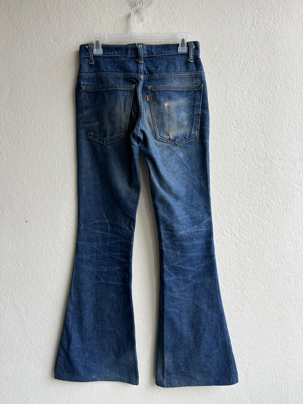 Levi's Dirty Mud Vintage 80s Levi’s 684 Denim Super Flare Jeans Size US 29 - 25 Thumbnail