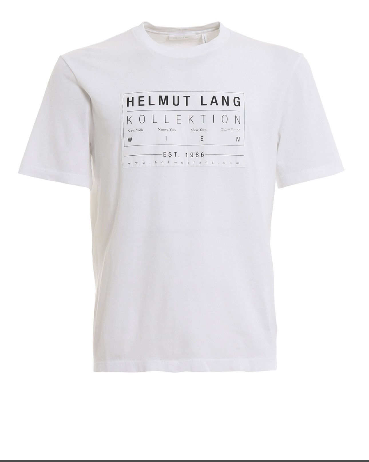 Helmut Lang Helmut Lang Kollektion White Tee Size US M / EU 48-50 / 2 - 1 Preview