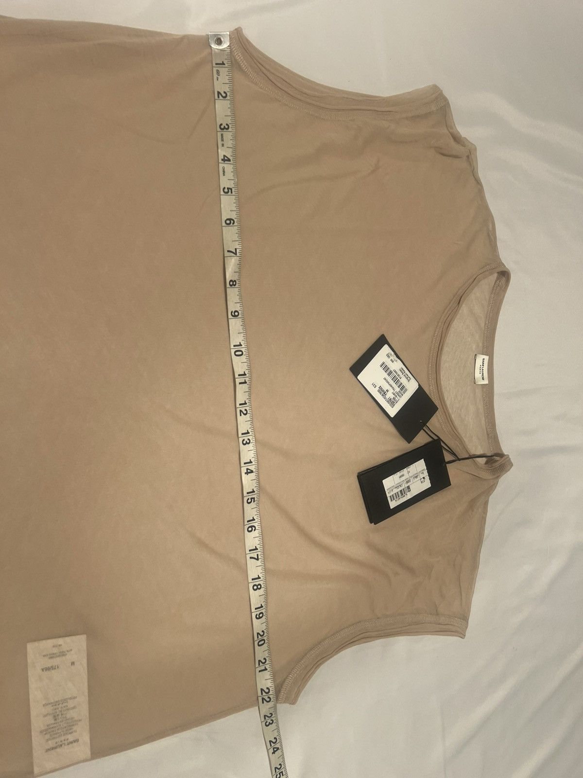 Saint Laurent Paris Saint Laurent men’s sleeve less t shirt. M. $950 Size US M / EU 48-50 / 2 - 4 Thumbnail