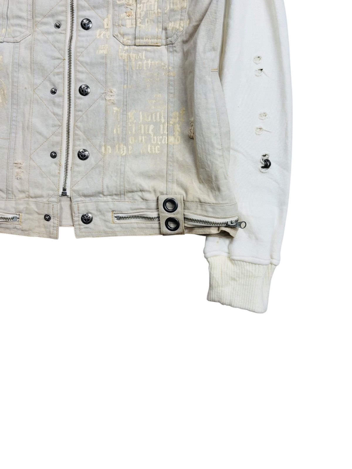 If Six Was Nine Archive In The Attic - Vkei Style Pierced Hybrid Jacket Size US M / EU 48-50 / 2 - 4 Thumbnail