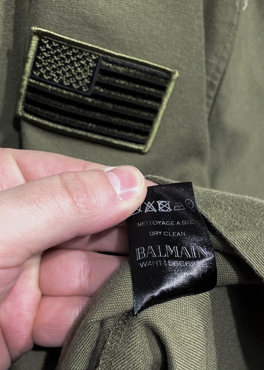Balmain Balmain Army Thick Shirt Size US L / EU 52-54 / 3 - 6 Thumbnail