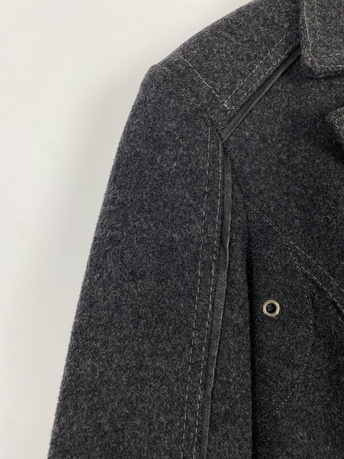 Costume National Y2K Vintage C’N’C for Ducati Double Breasted Wool Rider Coat Size S / US 4 / IT 40 - 7 Thumbnail