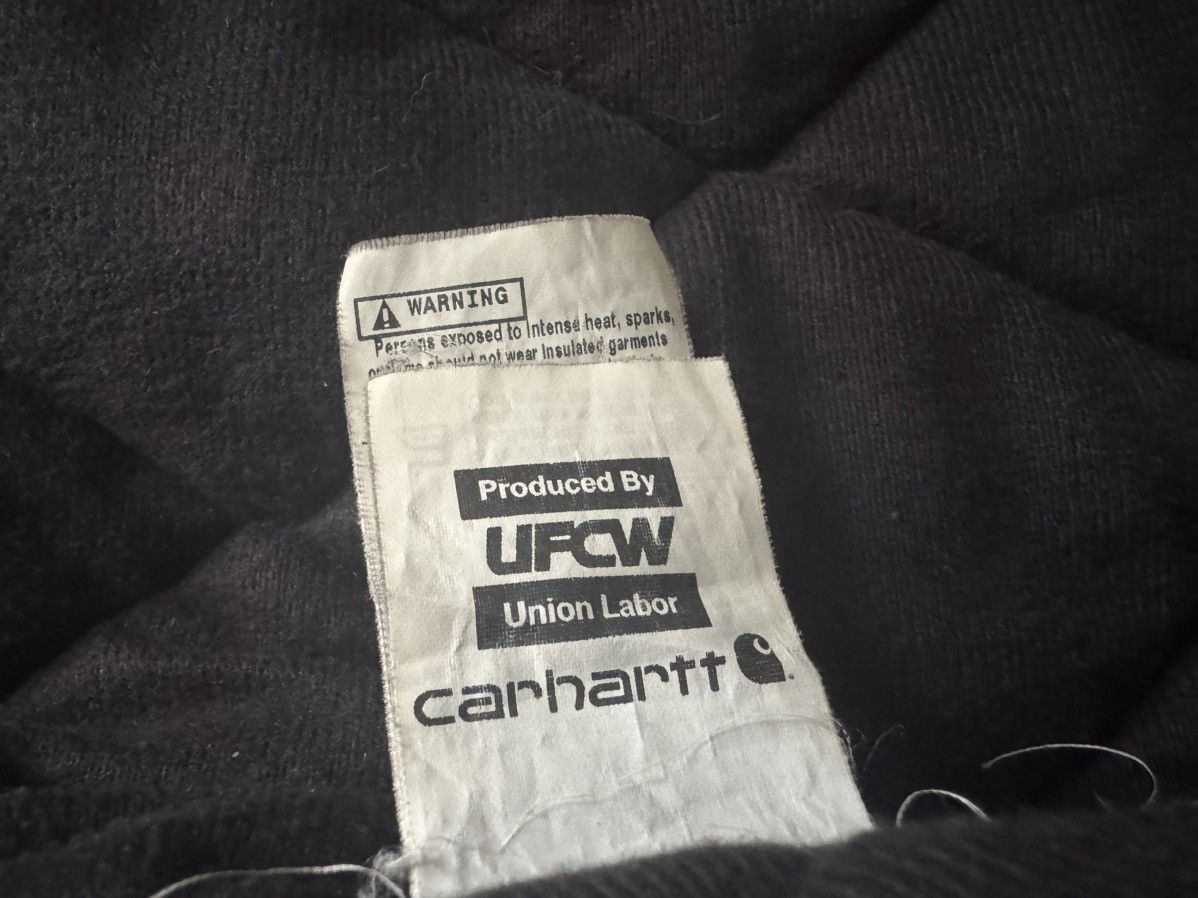 Carhartt 2XL USA MADE Carhartt Black Active Jacket Hooded J140 BLK Size US XXL / EU 58 / 5 - 8 Thumbnail