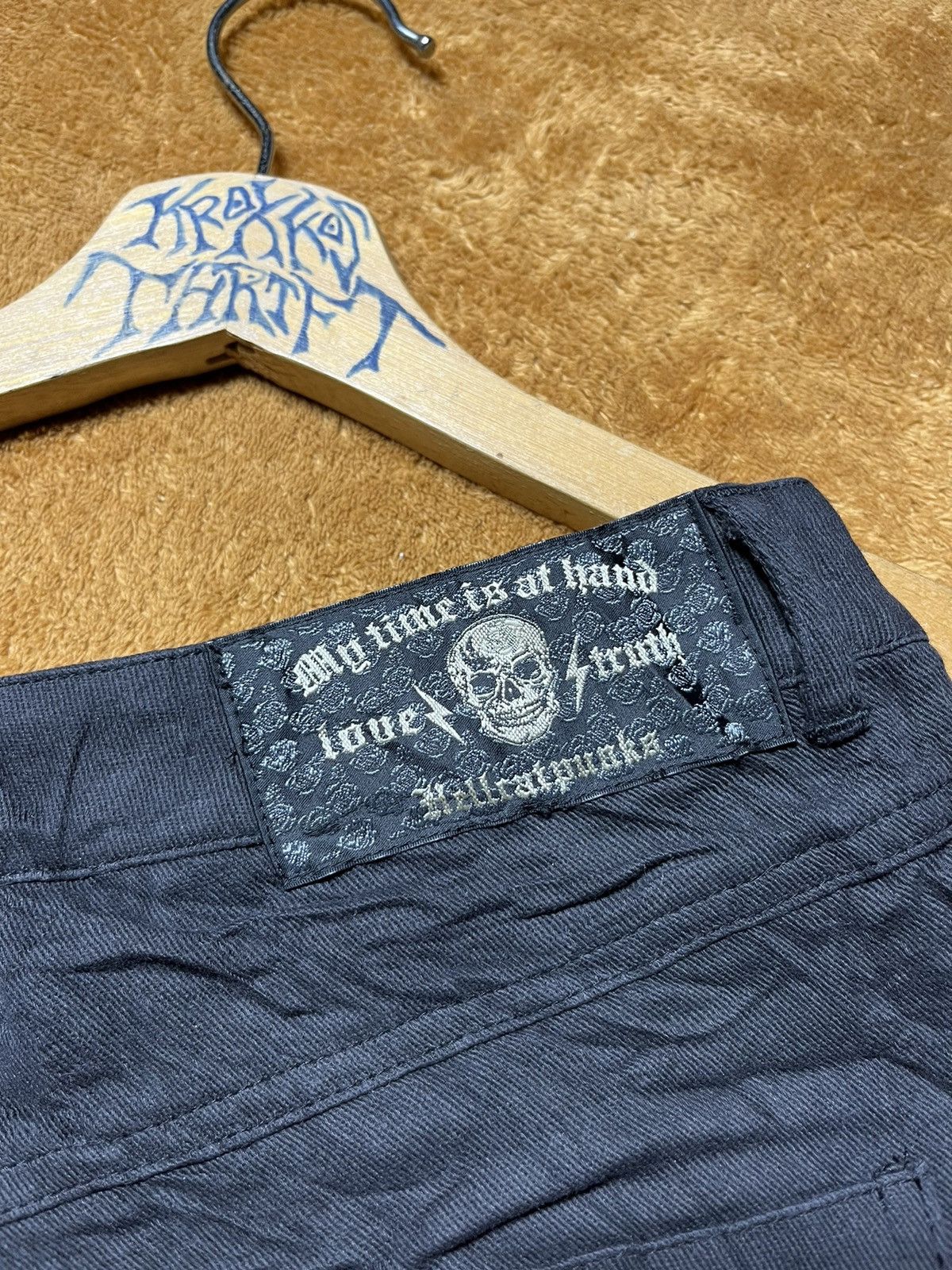 Japanese Brand 🔥Hell Cat Punks Not Dead Bondage Pants Size US 28 / EU 44 - 3 Thumbnail