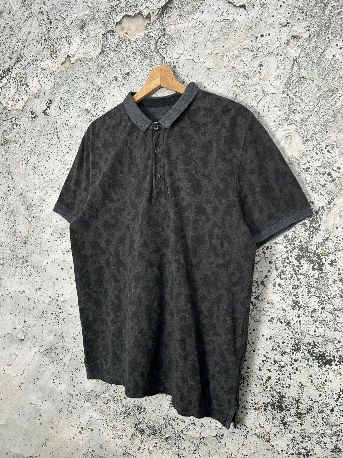 Allsaints Allsaints Avant Garde Streetwear Japan Style Designer Polo Size US XL / EU 56 / 4 - 2 Thumbnail