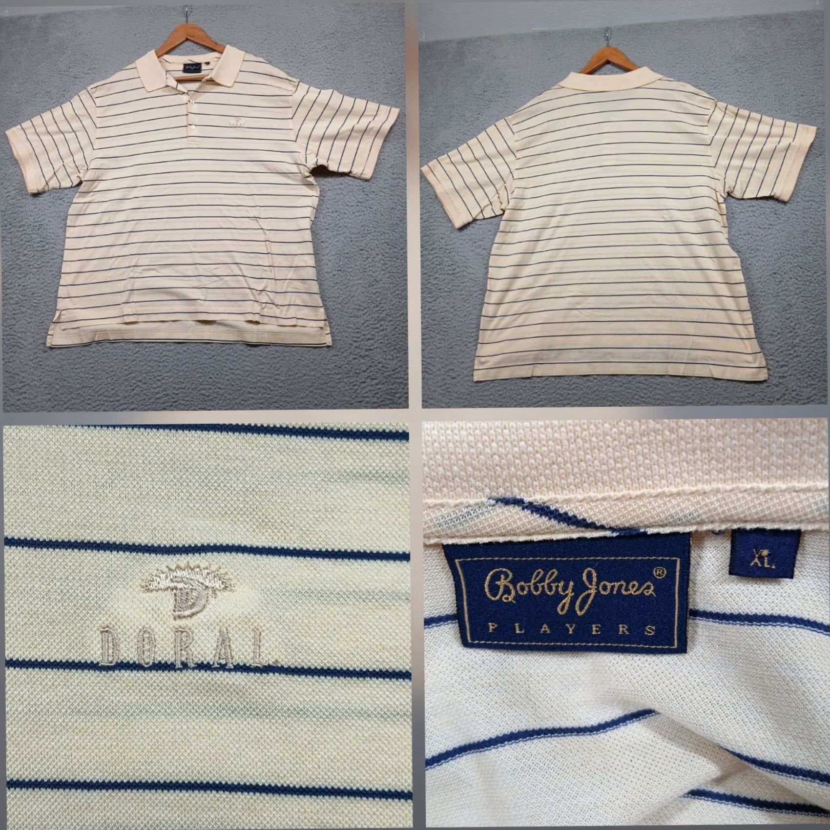 Vintage VINTAGE Bobby Jones Polo Shirt? Size US XL / EU 56 / 4 - 2 Thumbnail