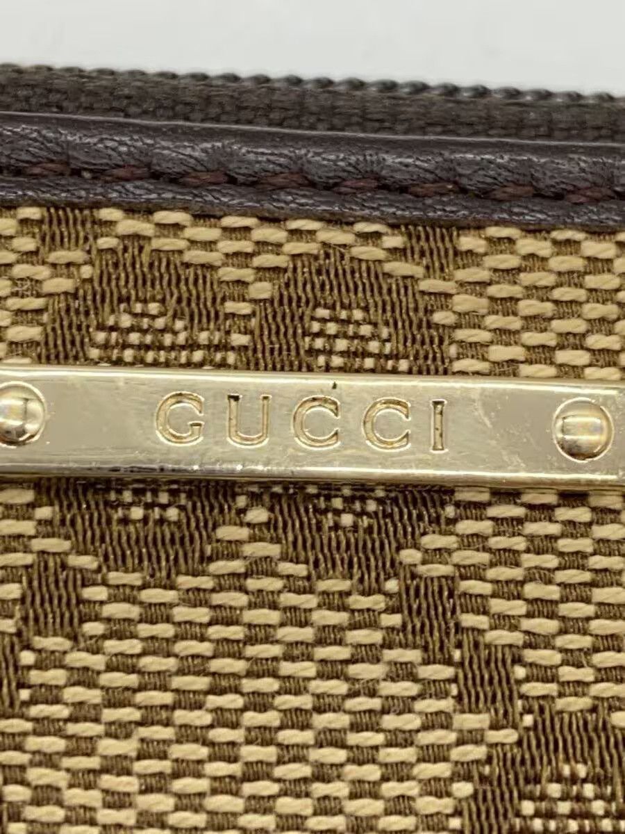 Gucci Gucci GG Canvas Coin Case Brown Size ONE SIZE - 3 Thumbnail