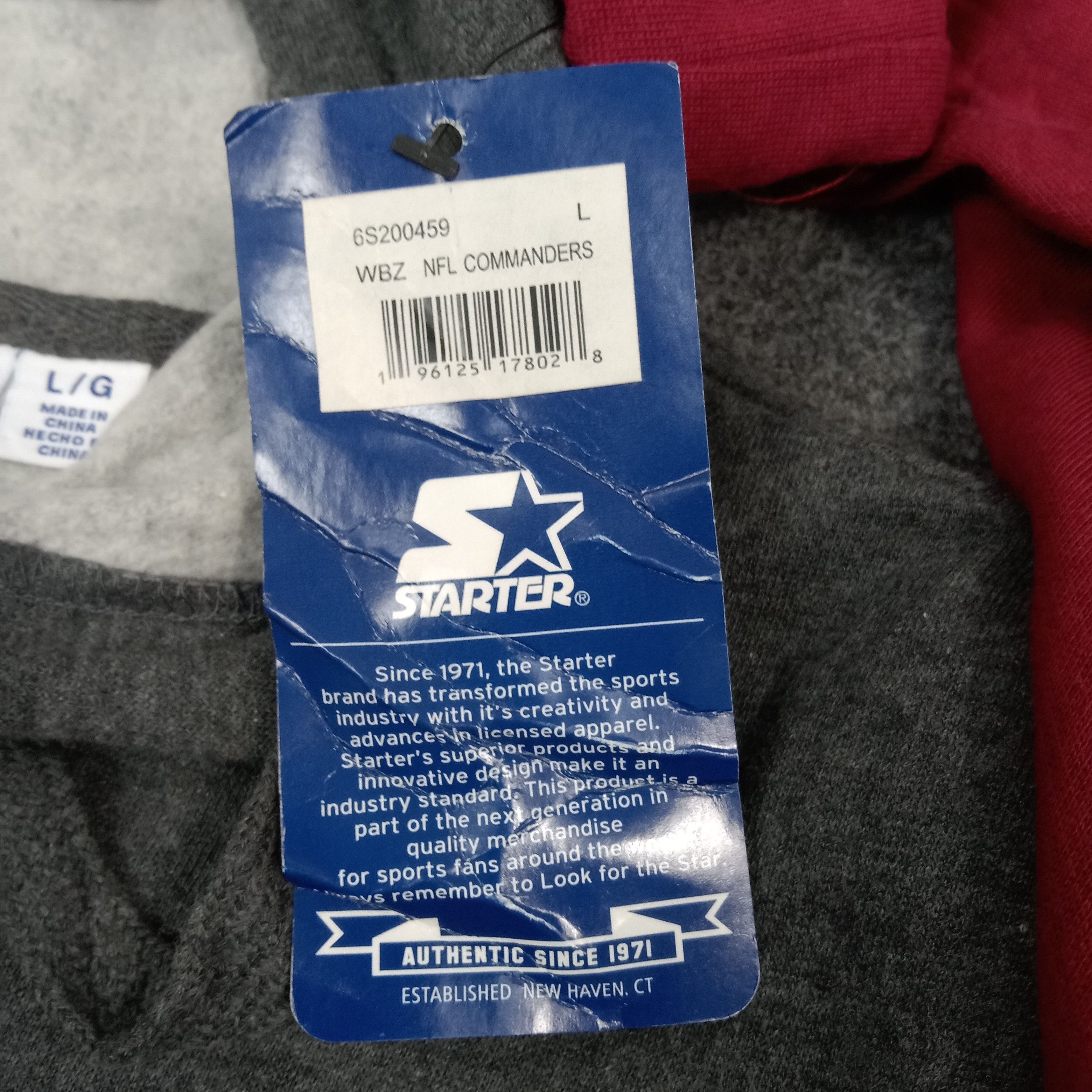Starter Starter Washington Commanders Dead Stock Hoodies C262N17 Size US XL / EU 56 / 4 - 4 Thumbnail
