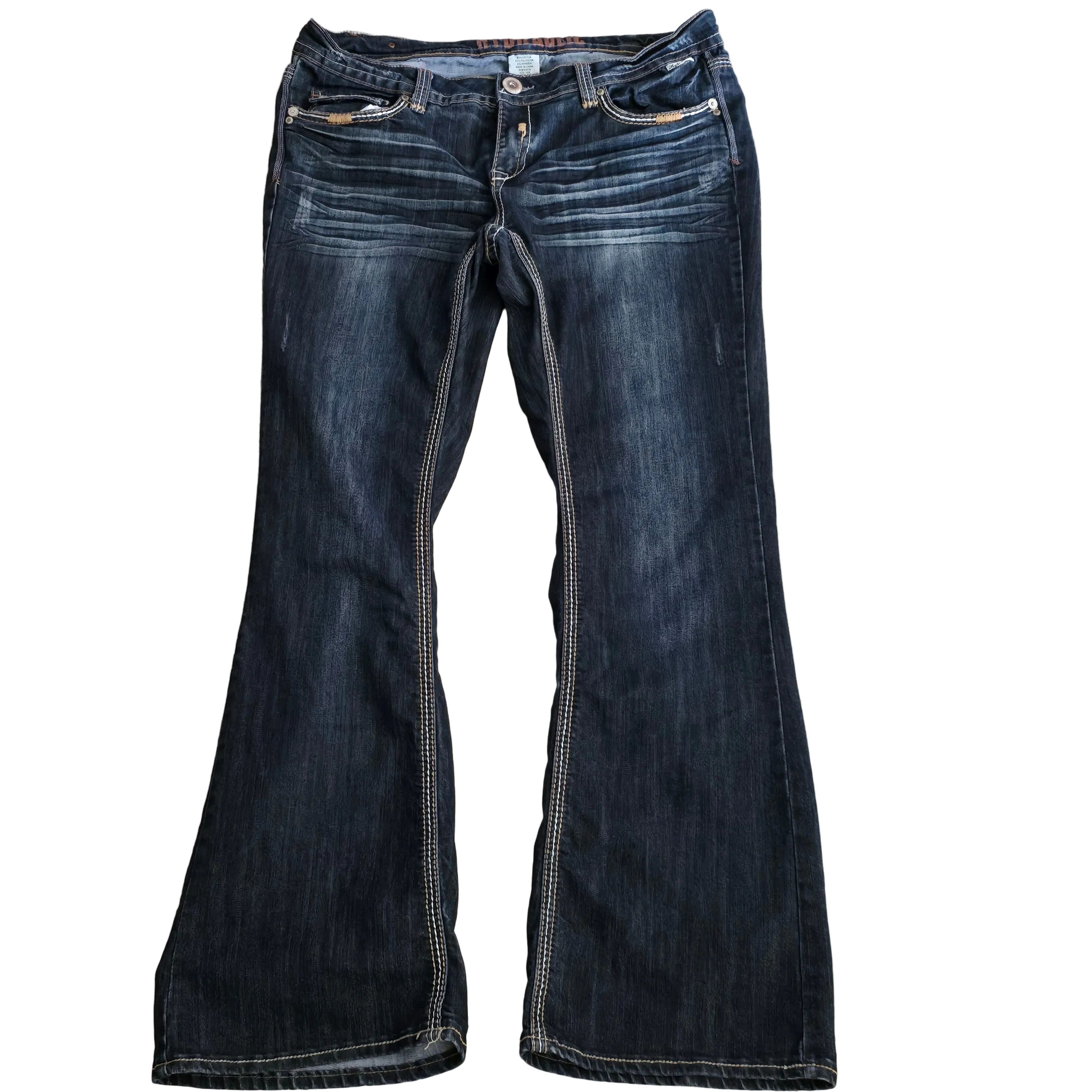 Other Hydraulic Jeans 14W Bootcut Dark Wash Size 36" / US 14 / IT 50 - 1 Thumbnail