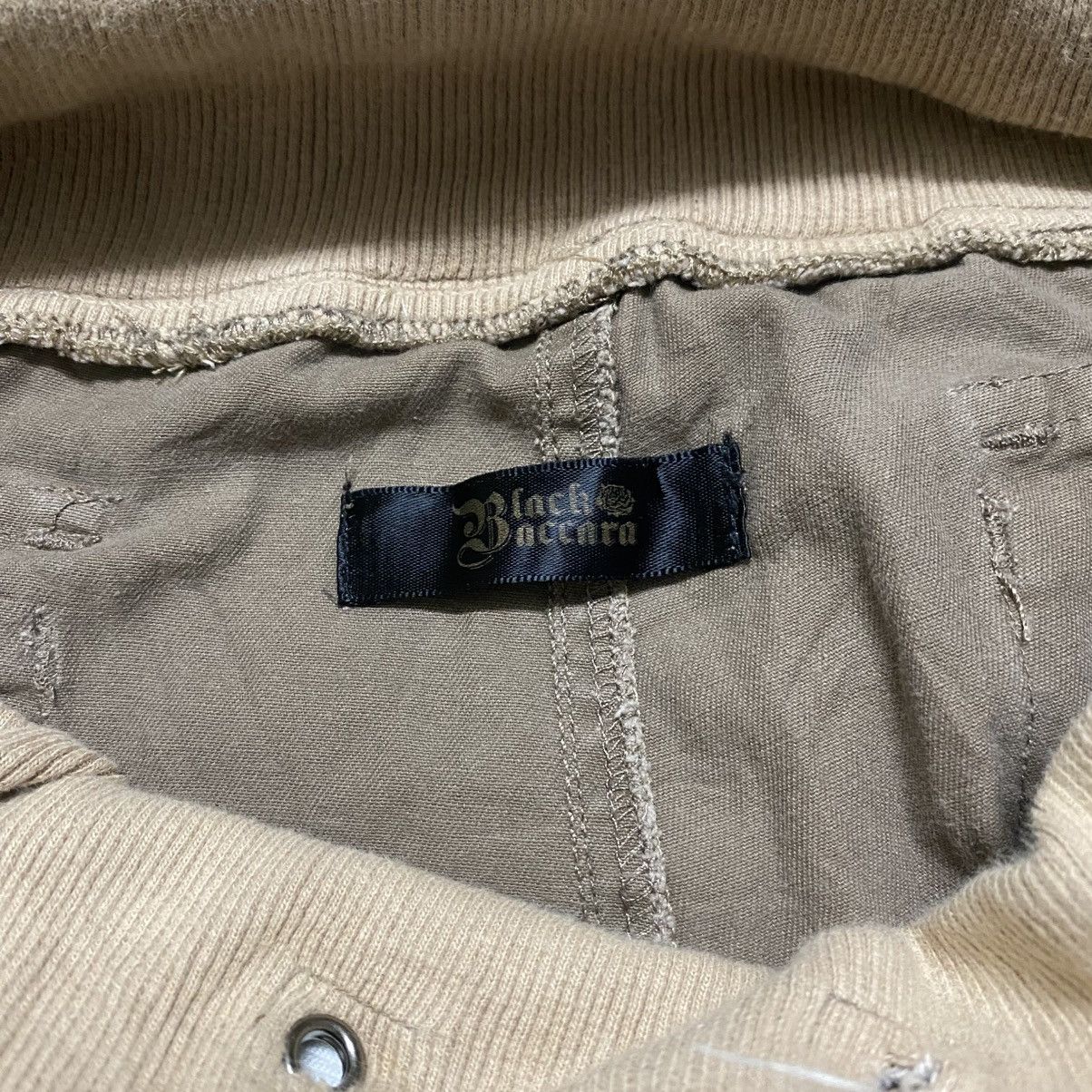 Japanese Brand Black Baccara Parachute Cargo Flare Pants Size US 34 / EU 50 - 18 Thumbnail
