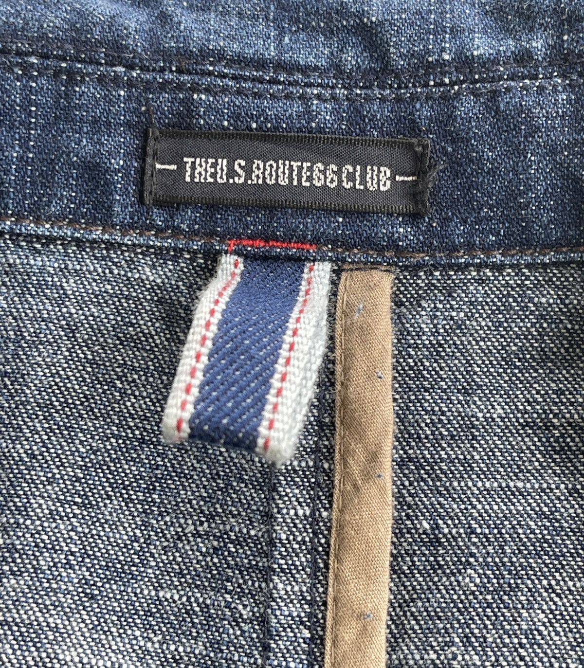Route 66 U.S Route 66 Faded Denim Jacket Size US M / EU 48-50 / 2 - 7 Thumbnail