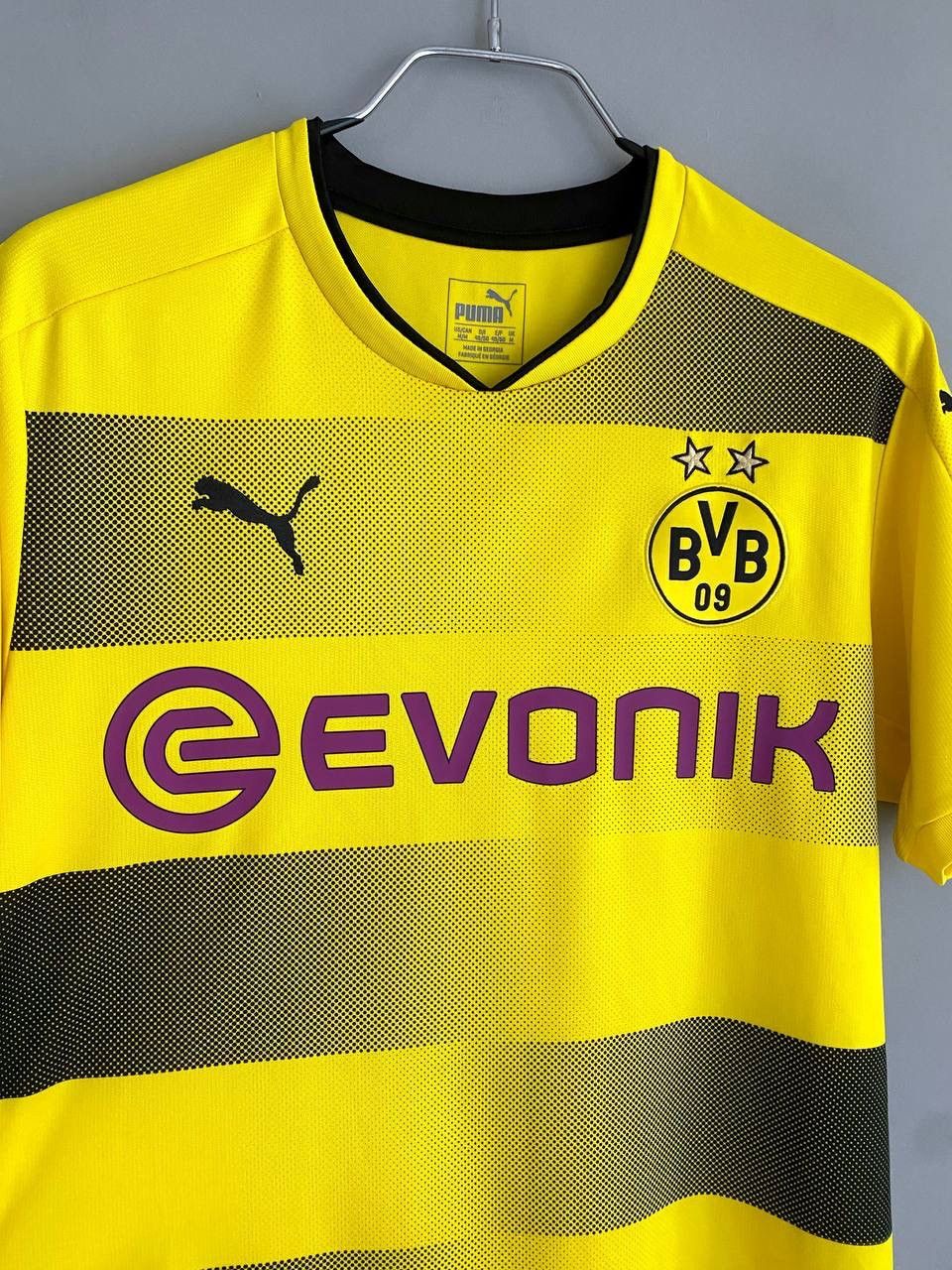 Puma FC Borussia Dortmund 2017/18 Home Soccer Jersey #11 REUS, M Size US M / EU 48-50 / 2 - 12 Thumbnail