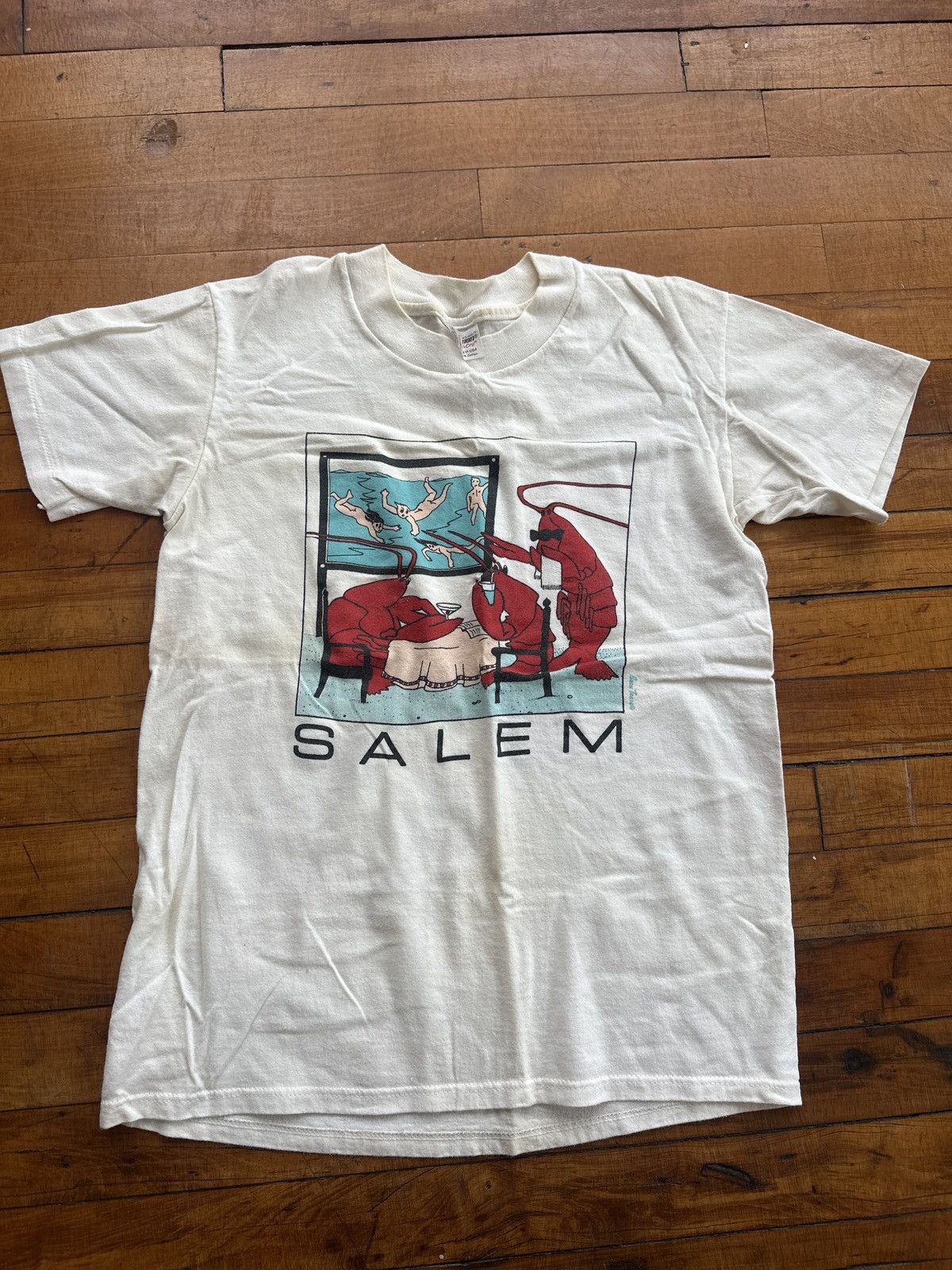 Vintage Vintage Salem Lobster tee Size US S / EU 44-46 / 1 - 3 Thumbnail