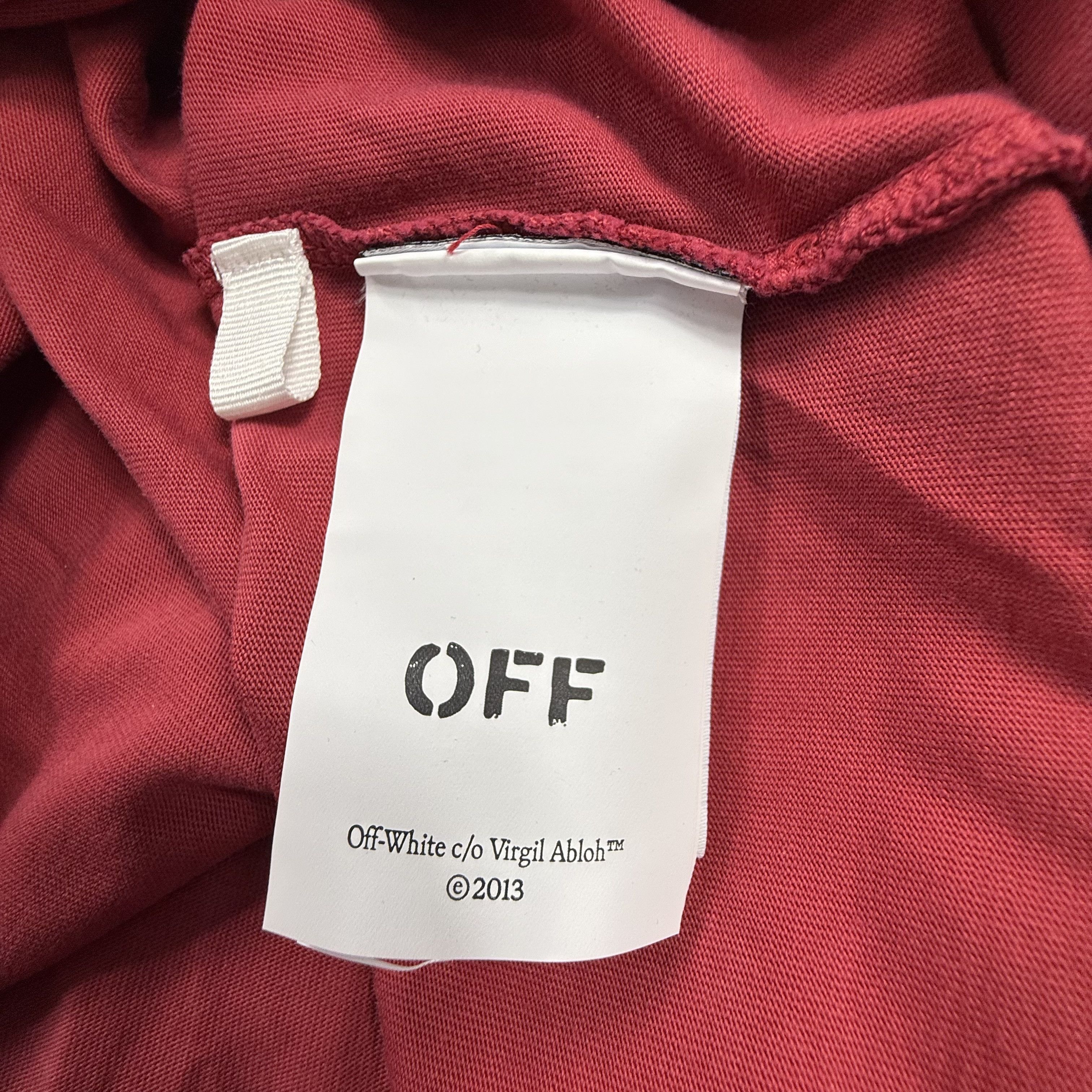 Off-White Off-White Caravaggio Graphic T-Shirt Oversized Mens XL Size US XL / EU 56 / 4 - 8 Thumbnail
