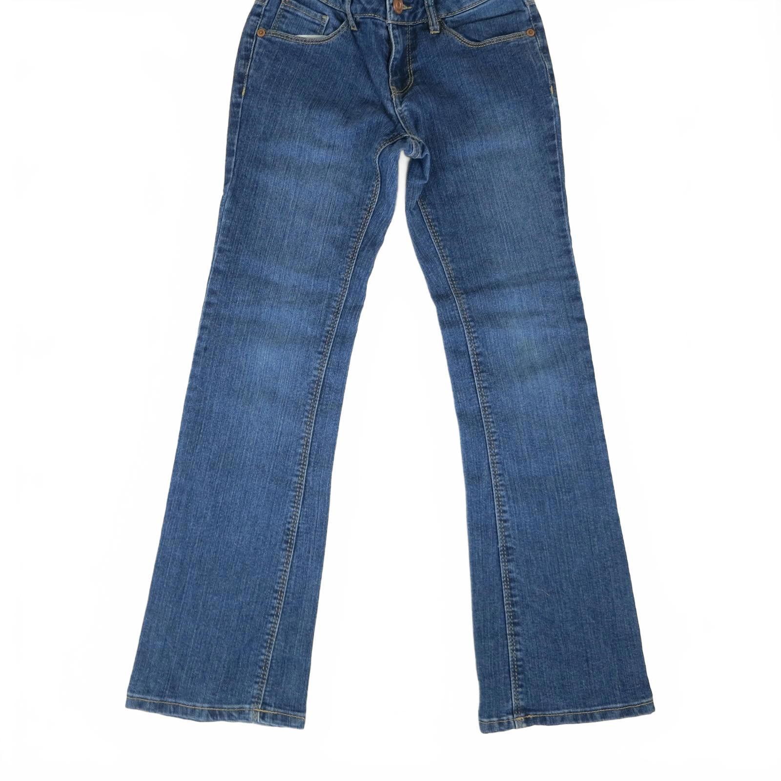 Anti Social Social Club So Bootcut Blue Denim Jeans Kids Size 10 Size 24" / US 00 / IT 34 - 1 Thumbnail