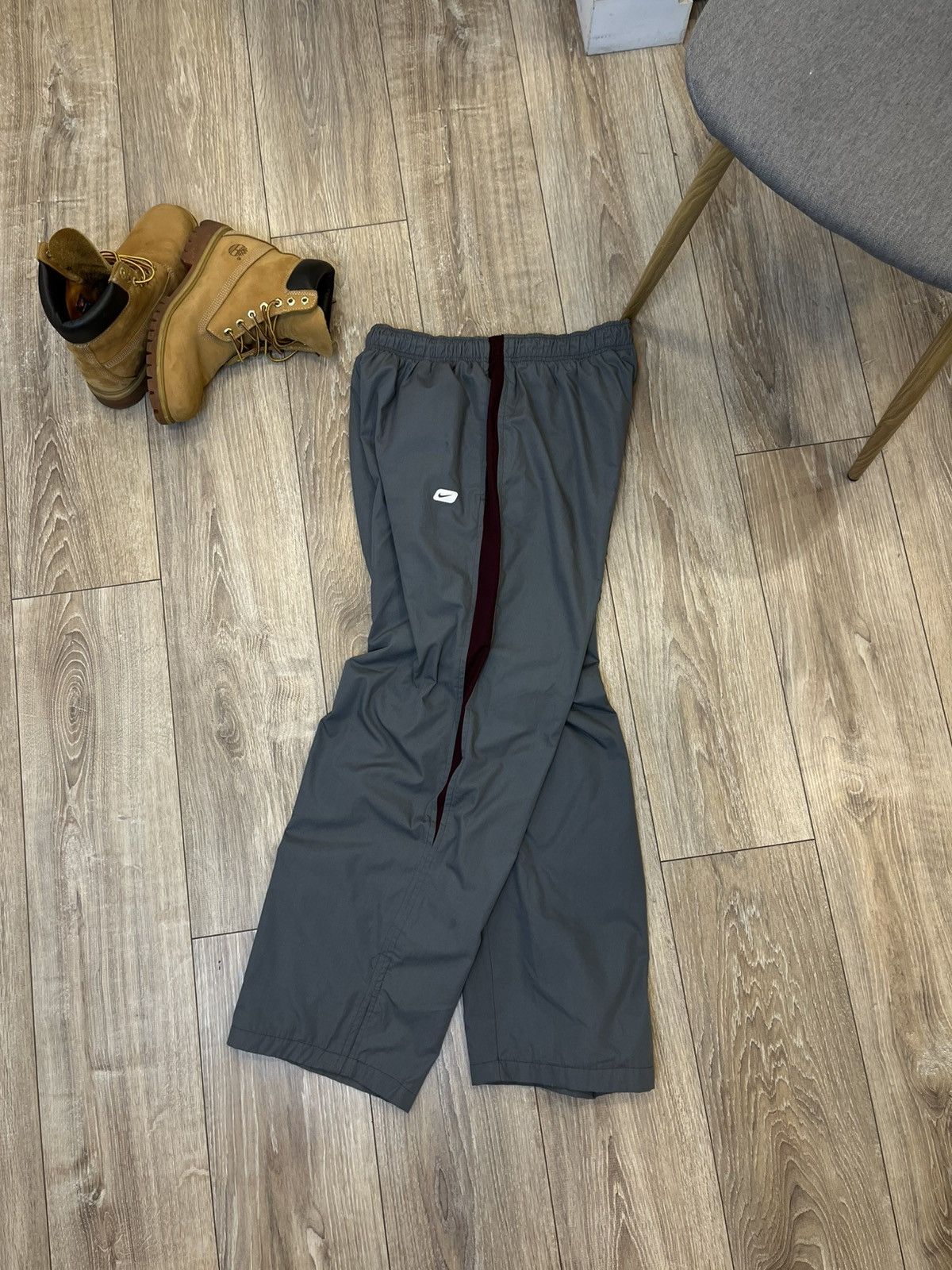 Nike 🛸NIKE VINTAGE PARACHUTE BAGGY PANTS Size US 33 - 1 Thumbnail