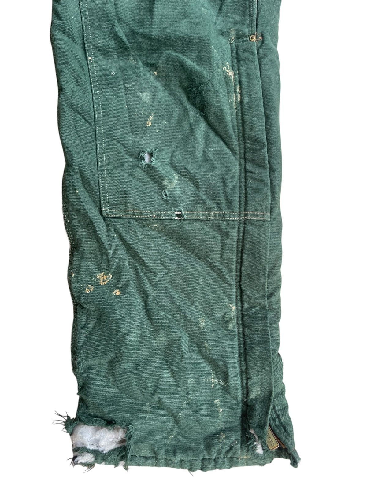 Carhartt Vintage Carhartt Distressed Sandstone Overalls Double Knee Size US 38 / EU 54 - 8 Thumbnail
