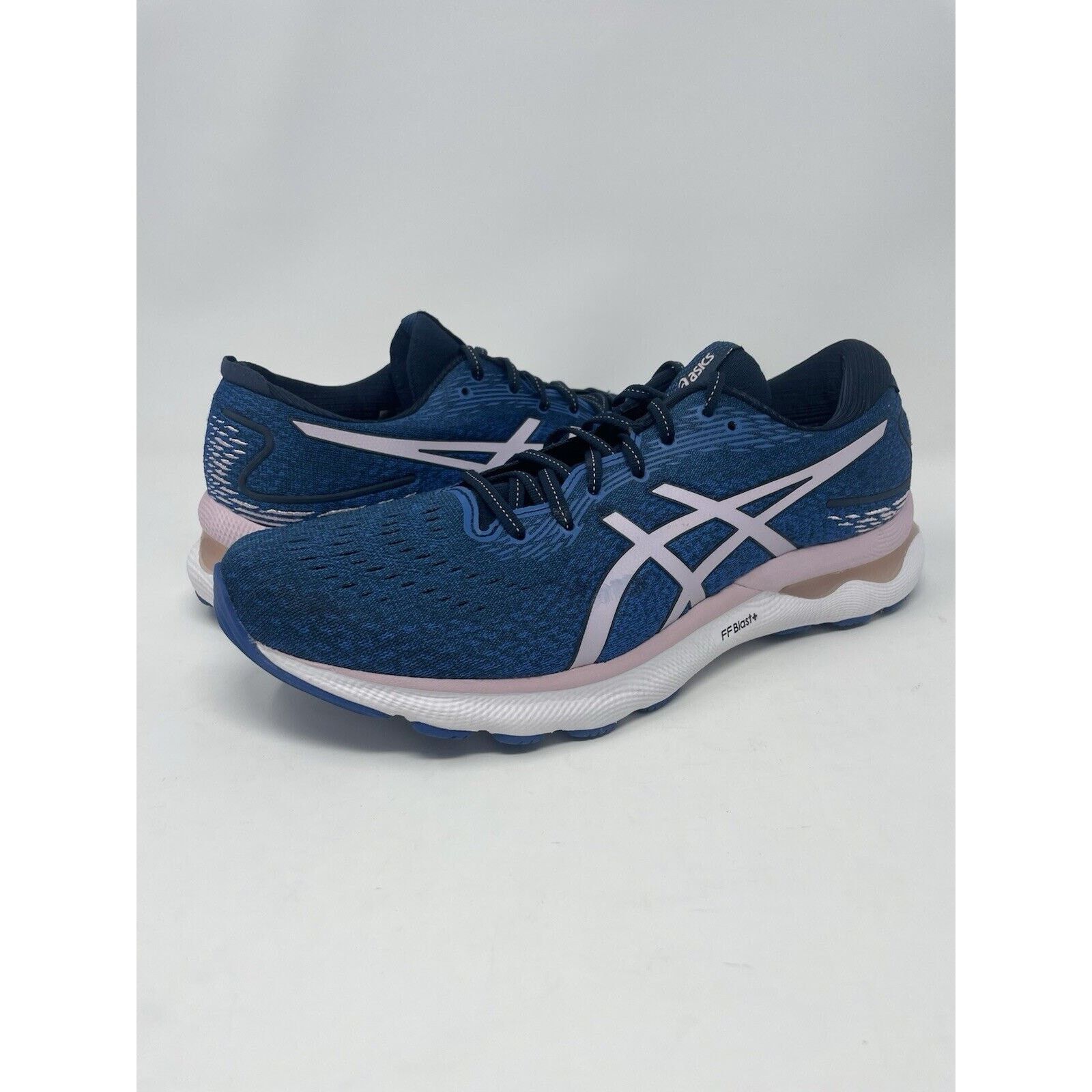 Asics ASICS Gel Nimbus 24 Wide French Blue Running Womens Size 12 Size US 12 / IT 42 - 4 Thumbnail