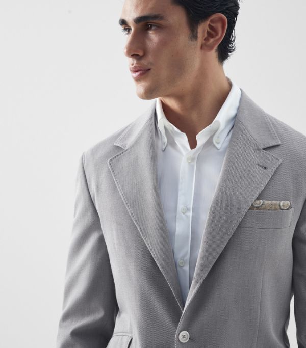 Brunello Cucinelli Jacket in Grey Size US XXL / EU 58 / 5 - 4 Thumbnail