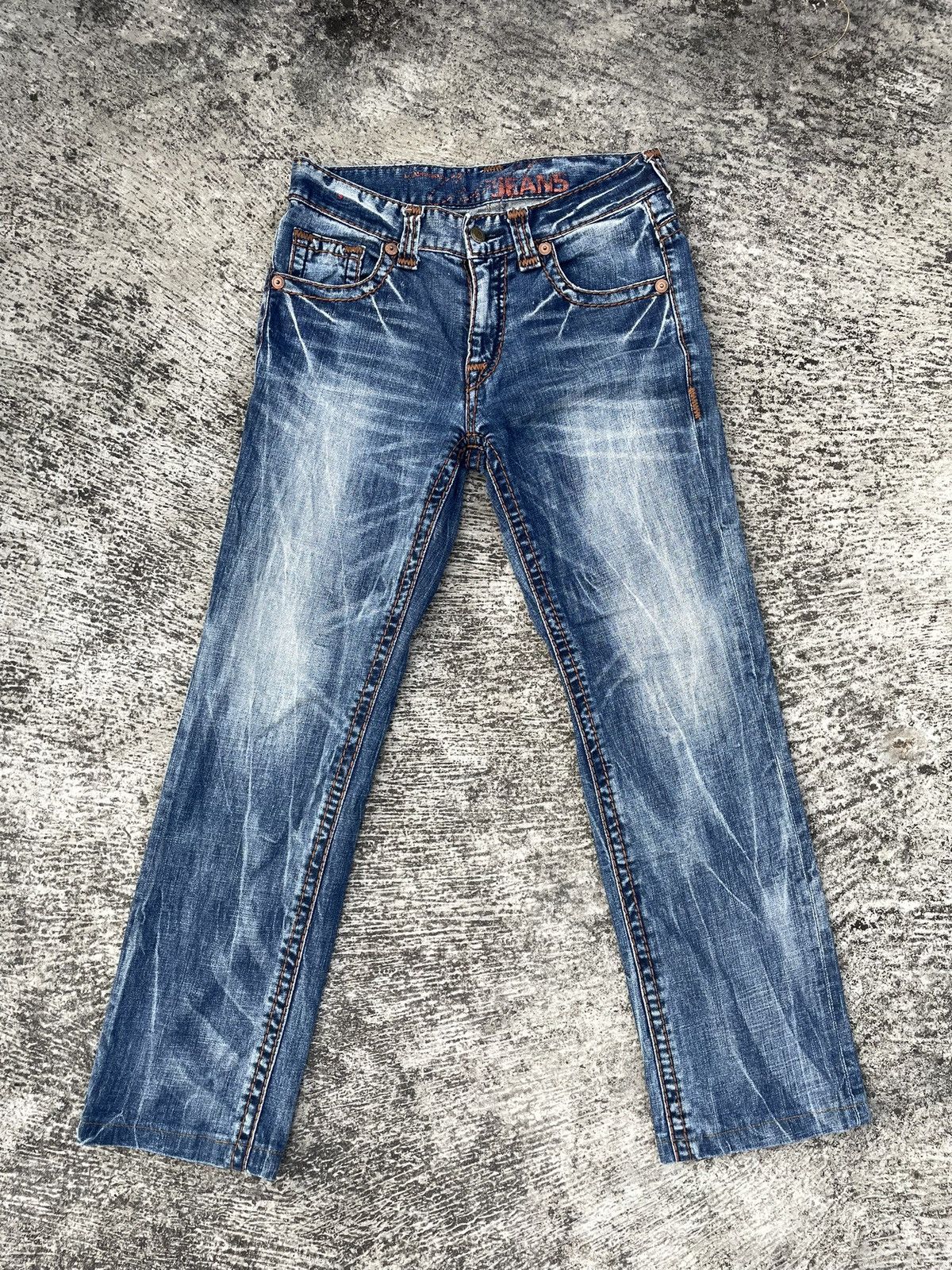 Japanese Brand Jambange faded jeans Size 26" / US 2 / IT 38 - 1 Thumbnail