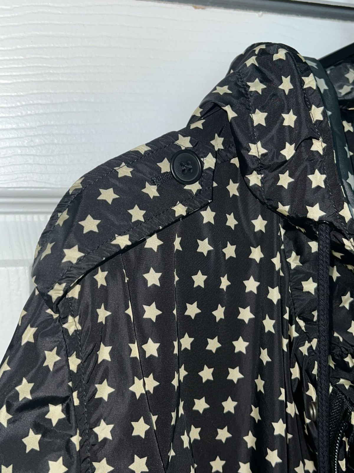 Saint Laurent Paris Star print windbreaker Size US S / EU 44-46 / 1 - 3 Thumbnail