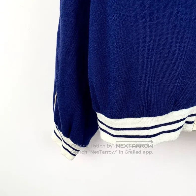 Gucci Gucci Dark blue logo embroidered cotton hooded zipper long Size US XS / EU 42 / 0 - 4 Thumbnail