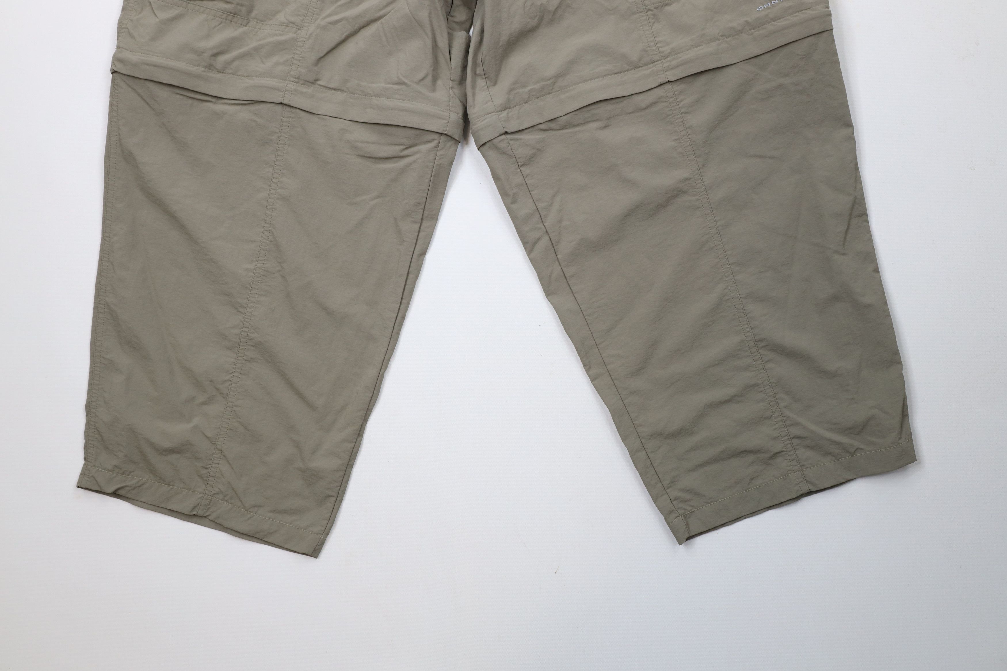 Columbia × Vintage Vintage Y2K Columbia PFG Wide Leg Cargo Pants Shorts Green Size US 40 / EU 56 - 4 Thumbnail