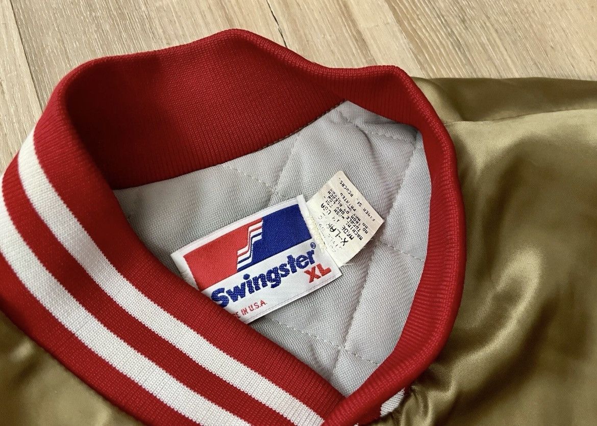 Swingster San Francisco 49ers vintage satin bomber jacket swingster xl Size US XL / EU 56 / 4 - 8 Thumbnail