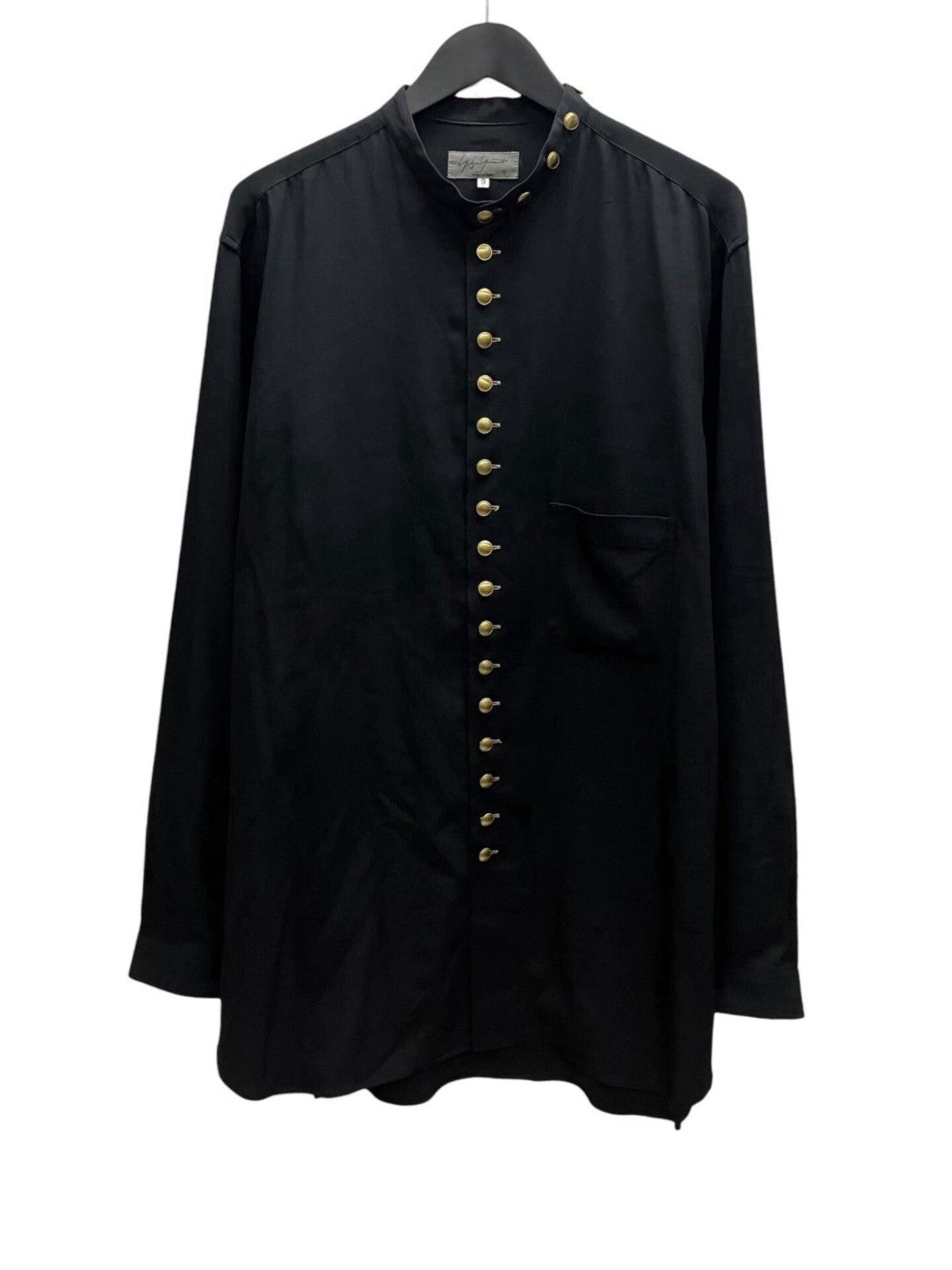 Yohji Yamamoto Yohji Yamamoto 19AW Gold Button Shirt Size US L / EU 52-54 / 3 - 1 Thumbnail