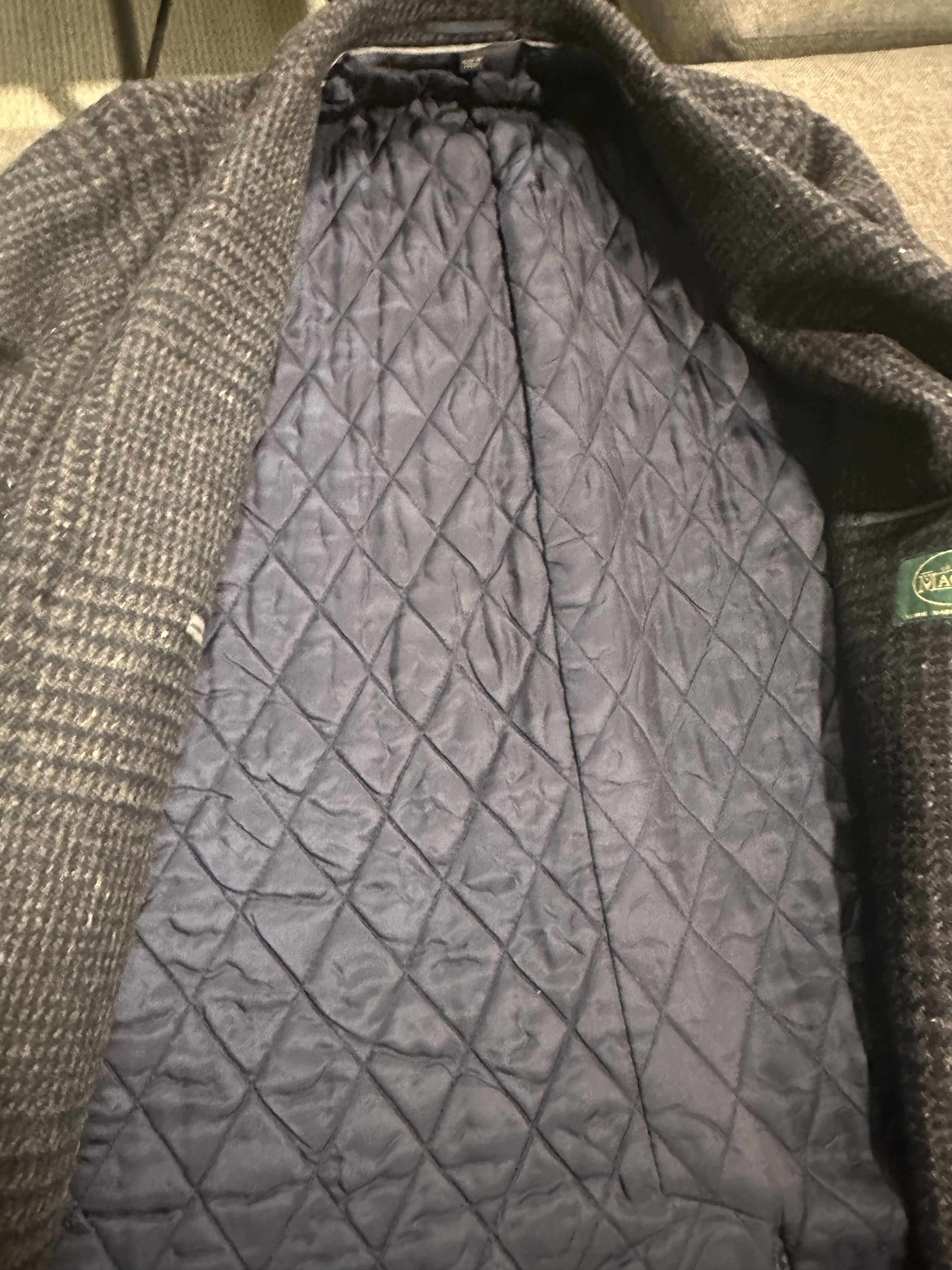 J.Crew Tweed Primaloft Insulated Ludlow Overcoat Size US L / EU 52-54 / 3 - 4 Thumbnail