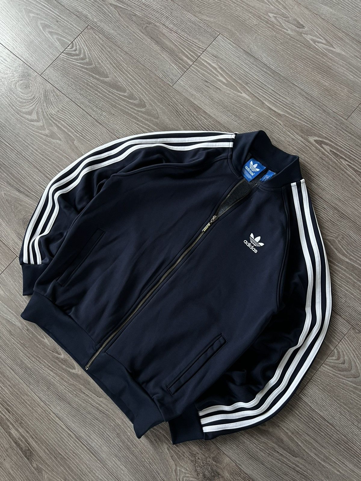 Adidas × Other ‼️Adidas 3 Stripes Track Beanbauer Vintage Y2k Zip Sweatshirt Size US M / EU 48-50 / 2 - 10 Thumbnail