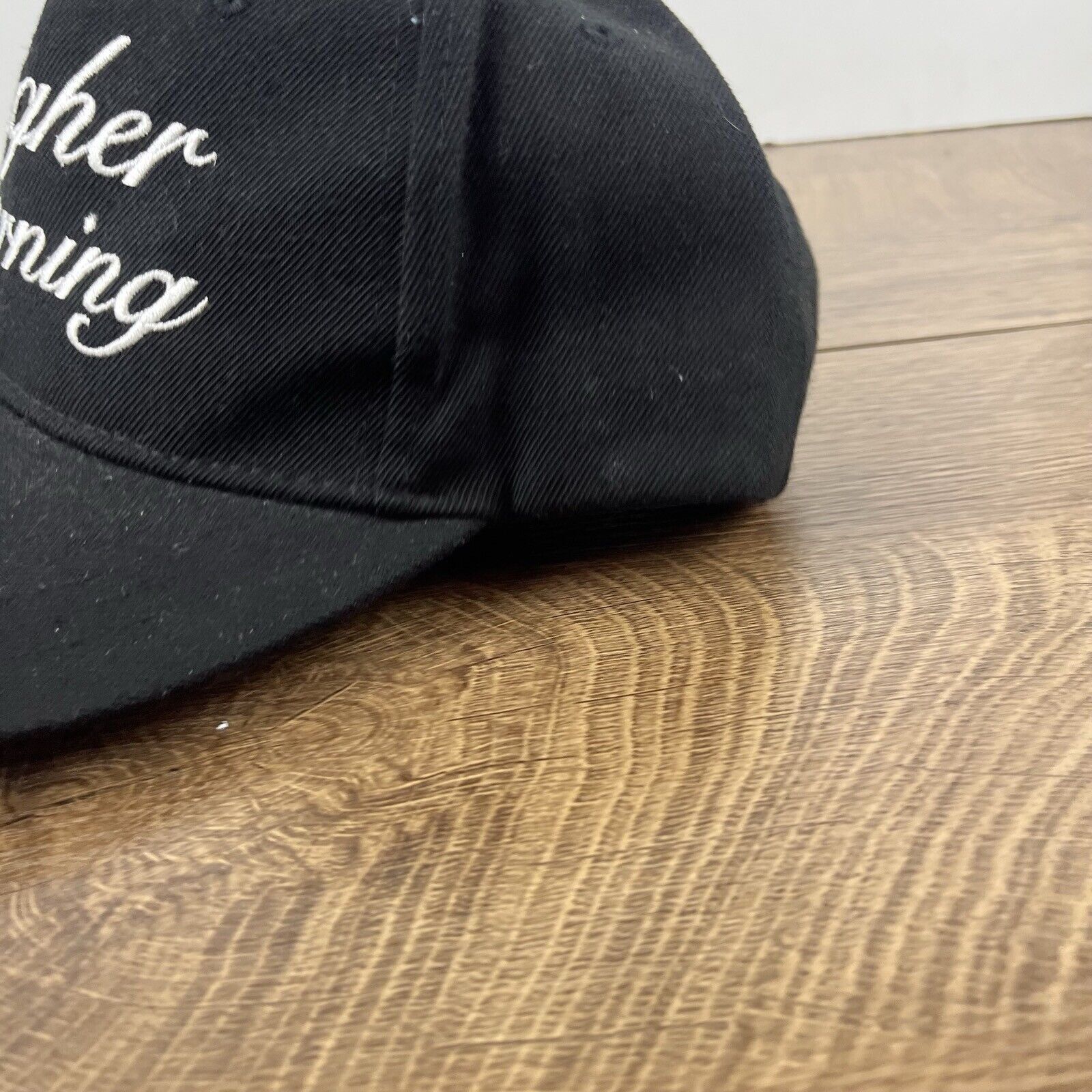 Other Higher Learning Hat Snapback Hat Black Hat Adjustable Black Size ONE SIZE - 9 Thumbnail
