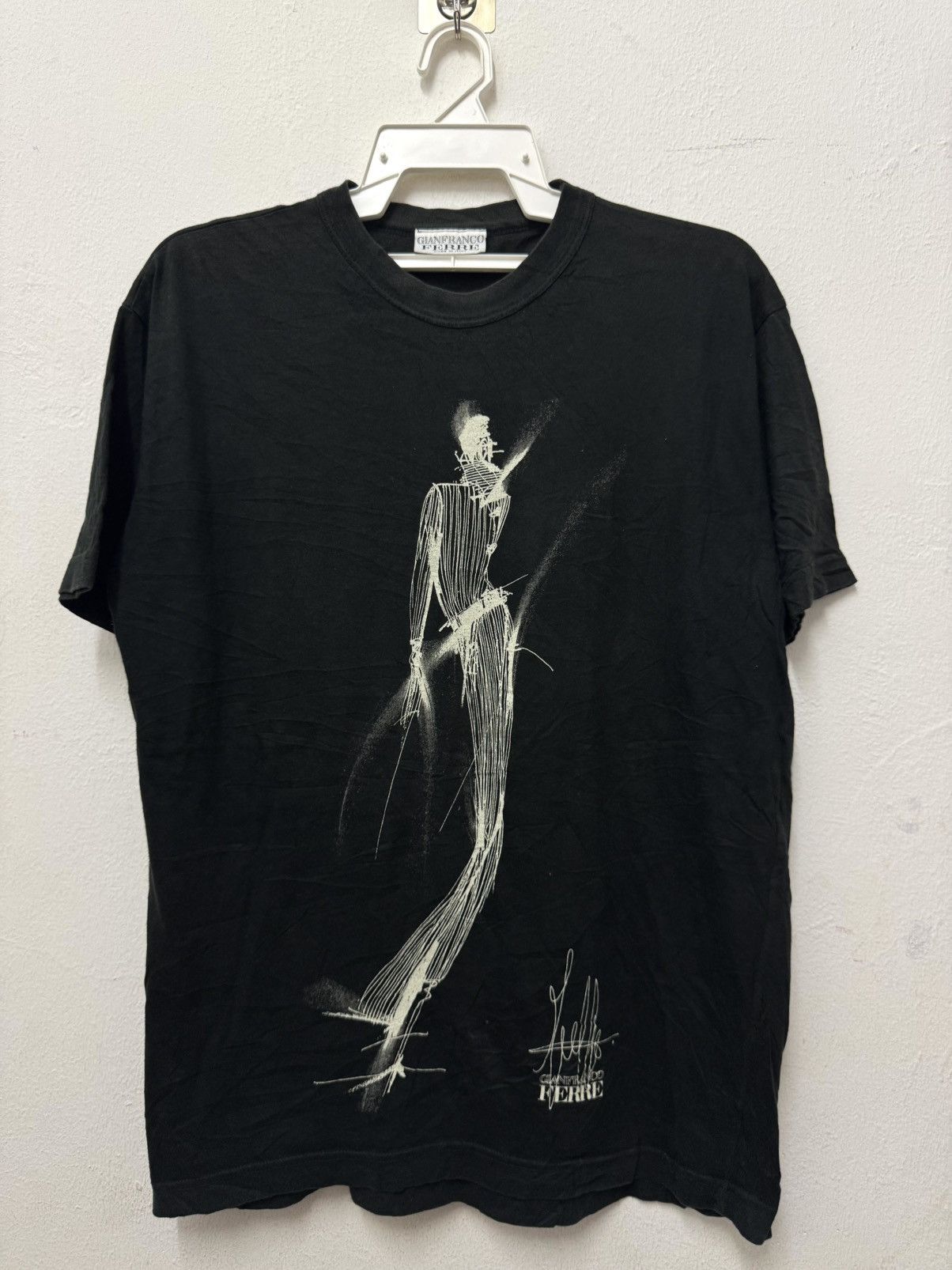 Designer × Gianfranco Ferre Vintage Gianfranco Ferre Art Ballay Design T shirt Size US L / EU 52-54 / 3 - 1 Thumbnail
