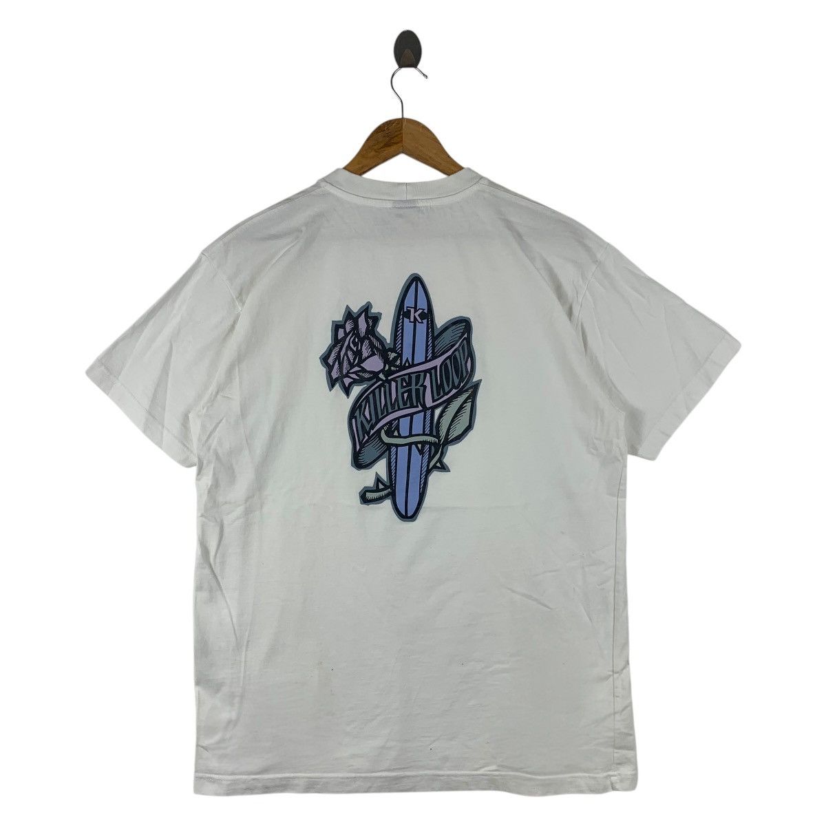 Vintage Vintage KILLER LOOP Skate Tee Size US M / EU 48-50 / 2 - 1 Thumbnail