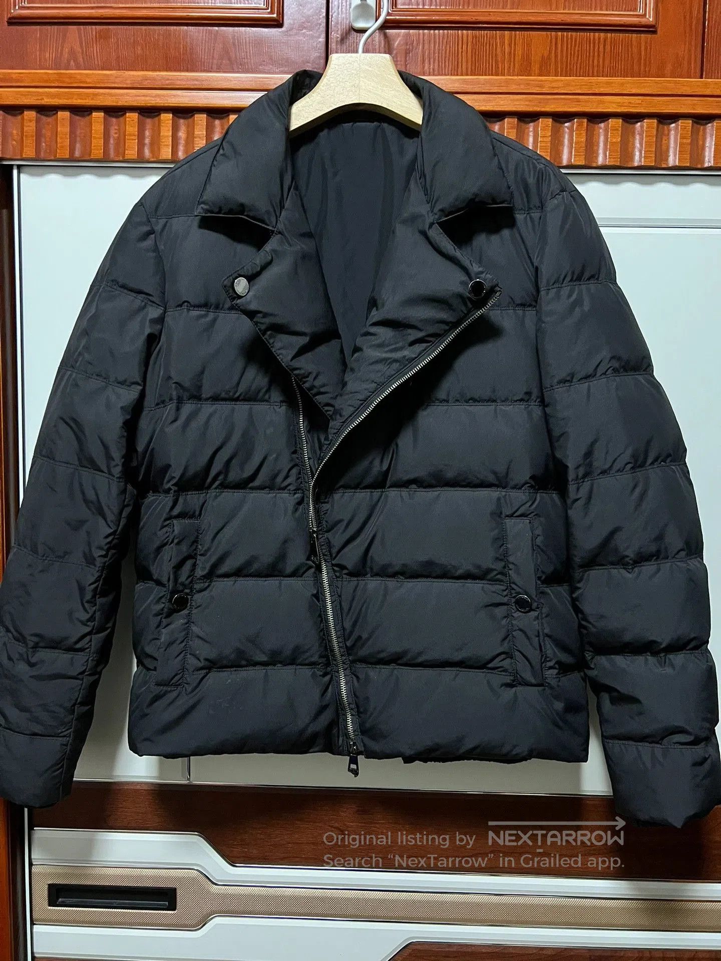 Versace VERSACE Men's Biker Zip Down Jacket. Size US M / EU 48-50 / 2 - 1 Thumbnail
