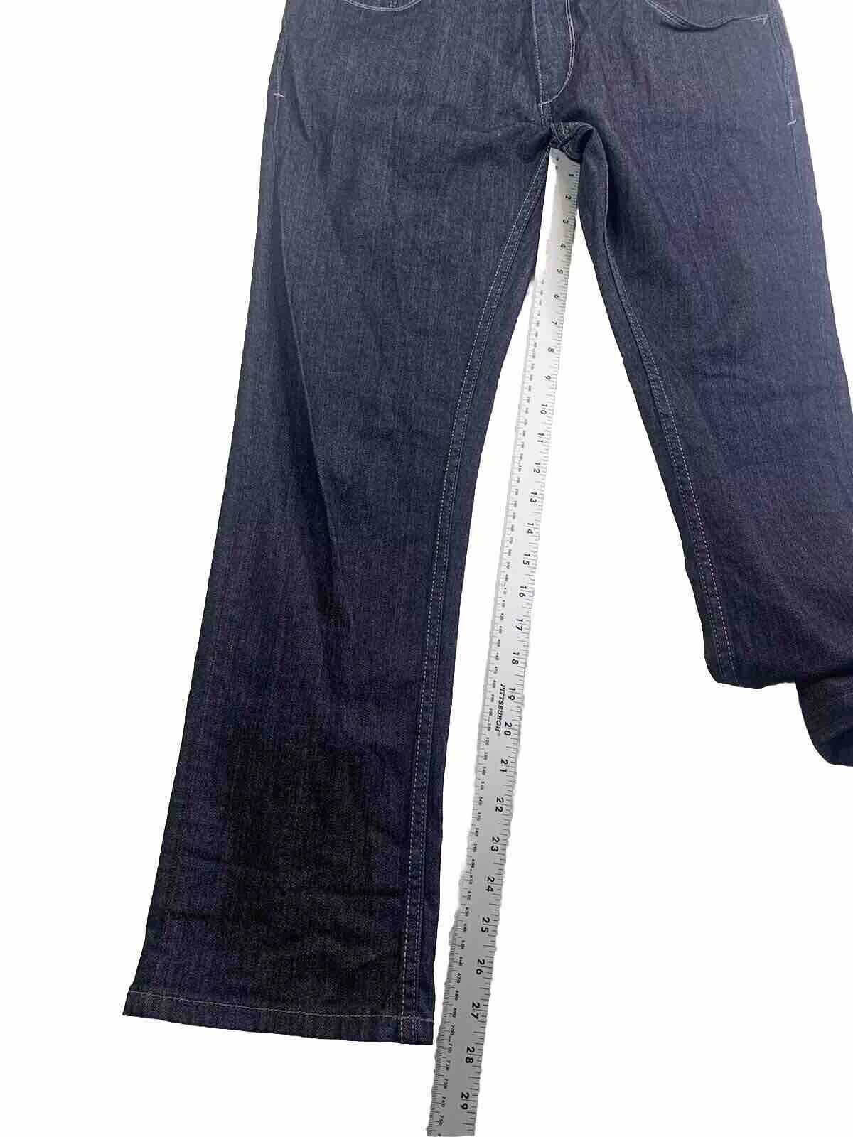 Perry Ellis Perry Ellis Jeans Men's W34 30L Blue Straight Sz Black Label Size US 34 / EU 50 - 8 Thumbnail