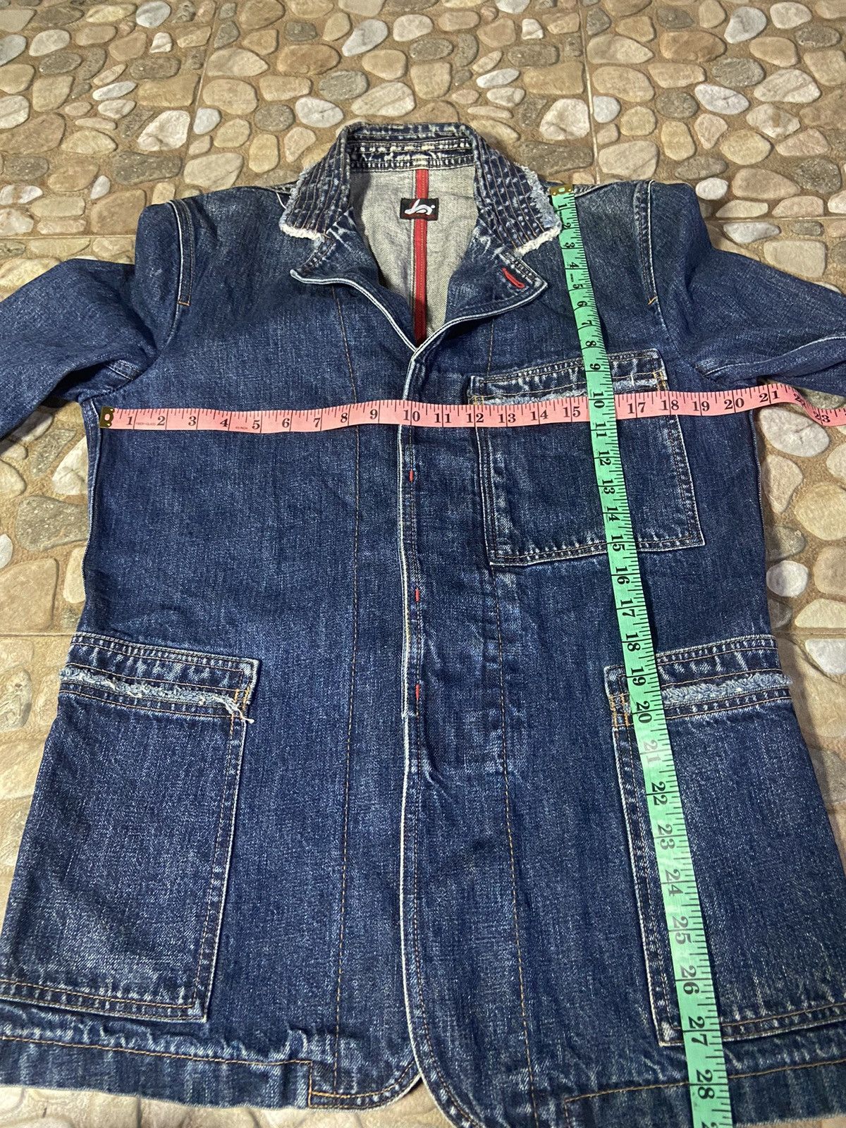 Paul Smith Red Ear × Vintage VTG RED EAR DENIM PARKA JAPANESE JACKET Size US M / EU 48-50 / 2 - 11 Thumbnail