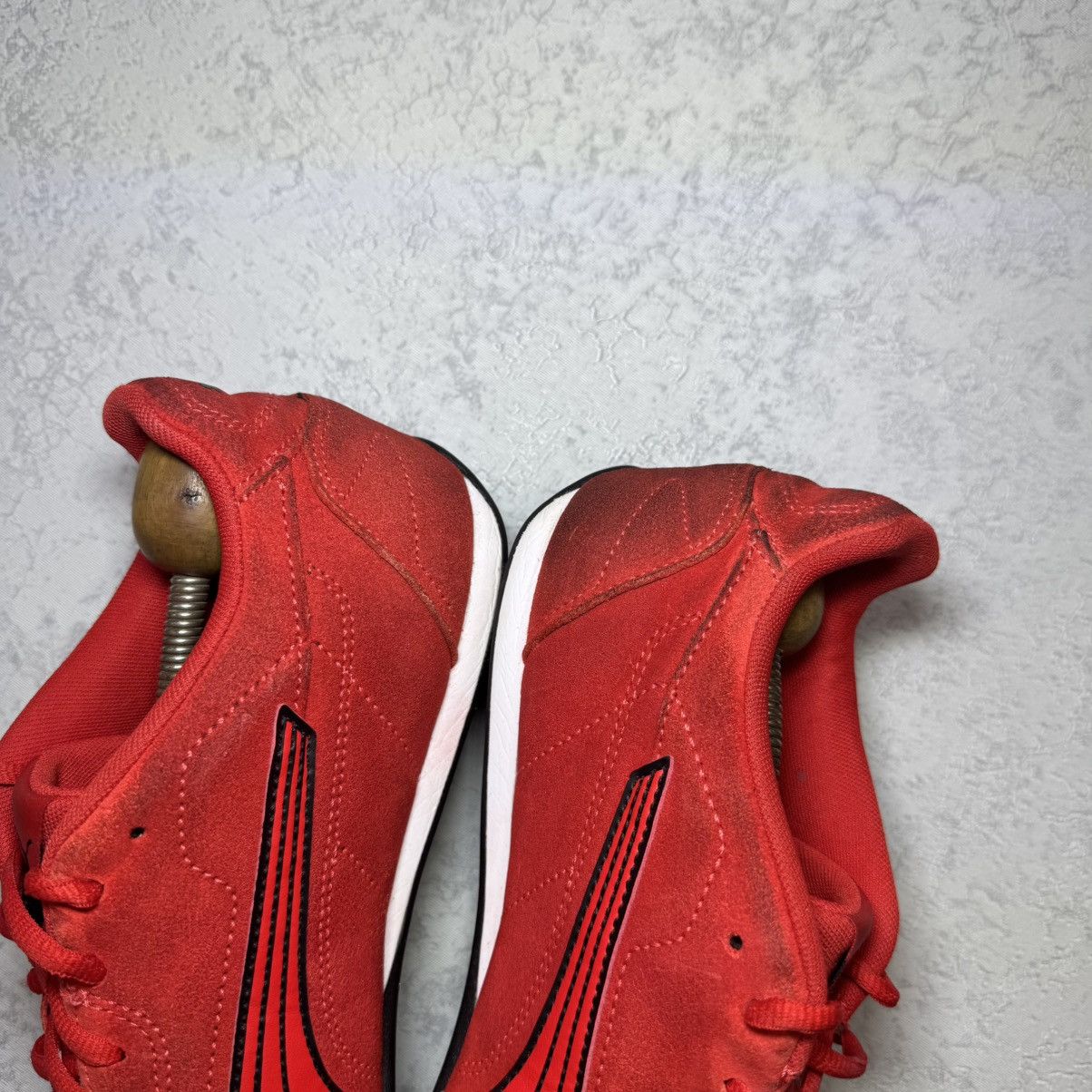 Puma Vintage Y2K Red Puma Catch Speedcat Size 41 Size US 7.5 / EU 40-41 - 5 Thumbnail
