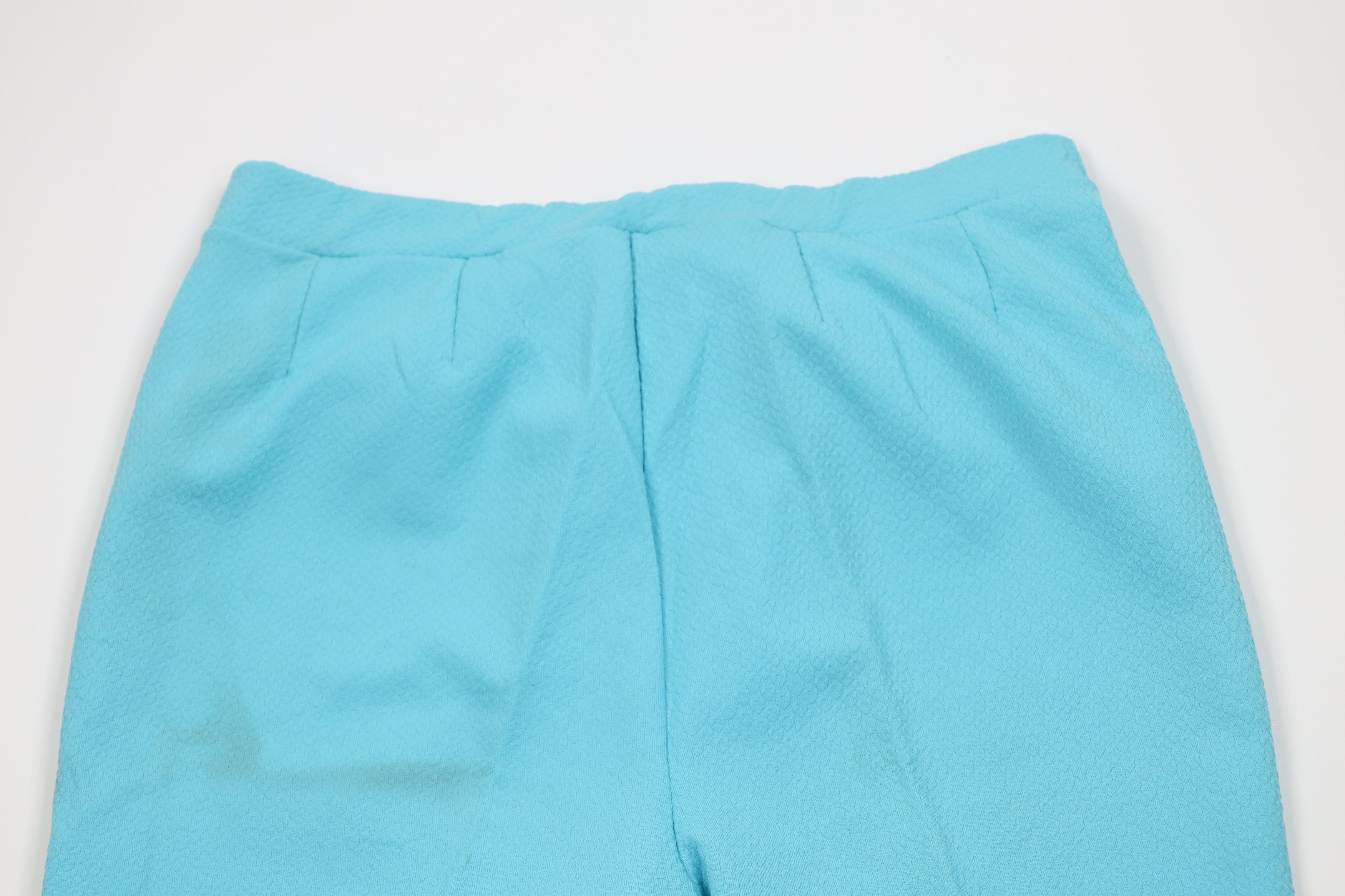Vintage Vintage 70s Streetwear Bell Bottoms Pants Light Blue USA Size 34" / US 12 / IT 48 - 10 Thumbnail