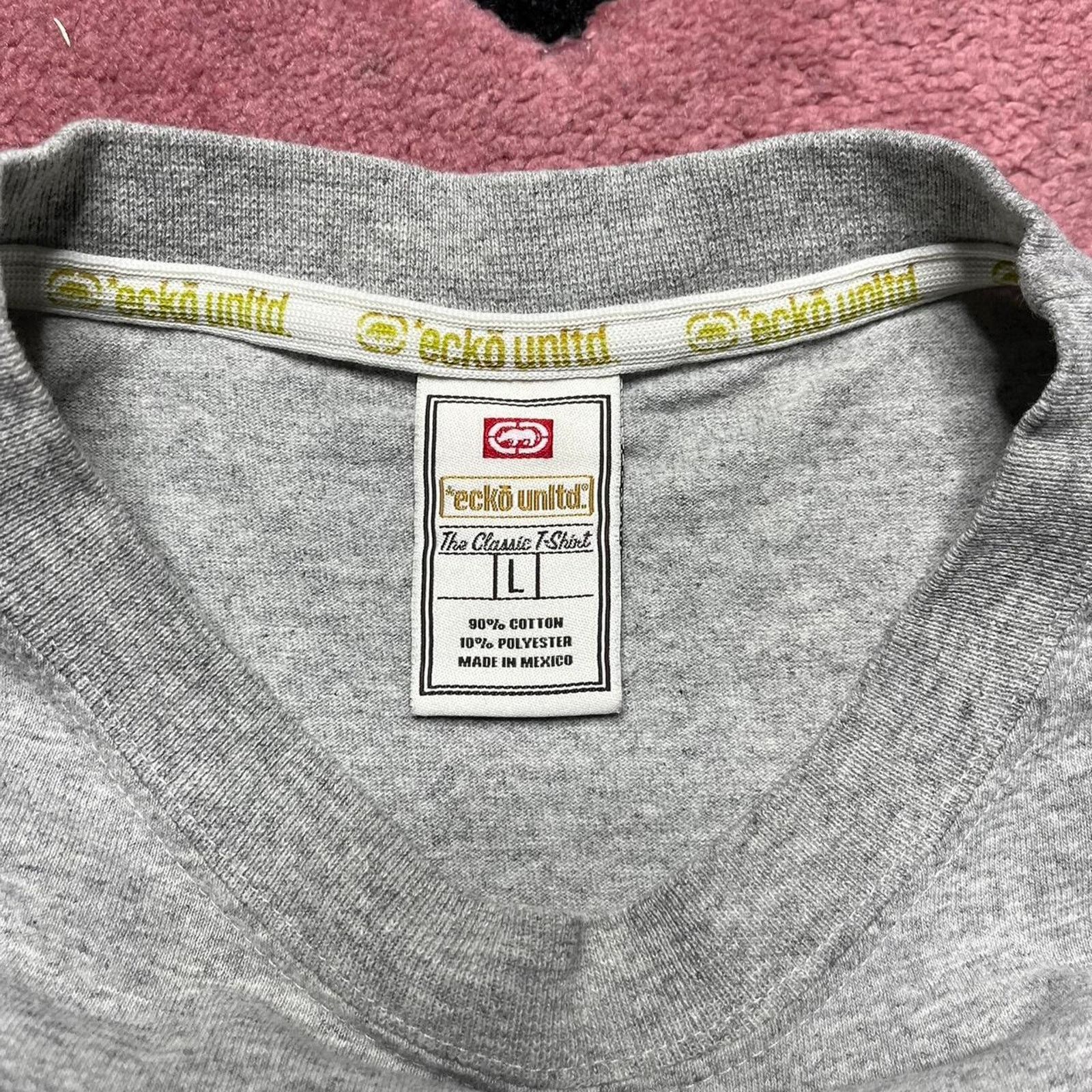 Ecko Unltd. Vintage Y2K Ecko Unlimited Graphic Logo T-shirt Size Large Size US L / EU 52-54 / 3 - 3 Thumbnail