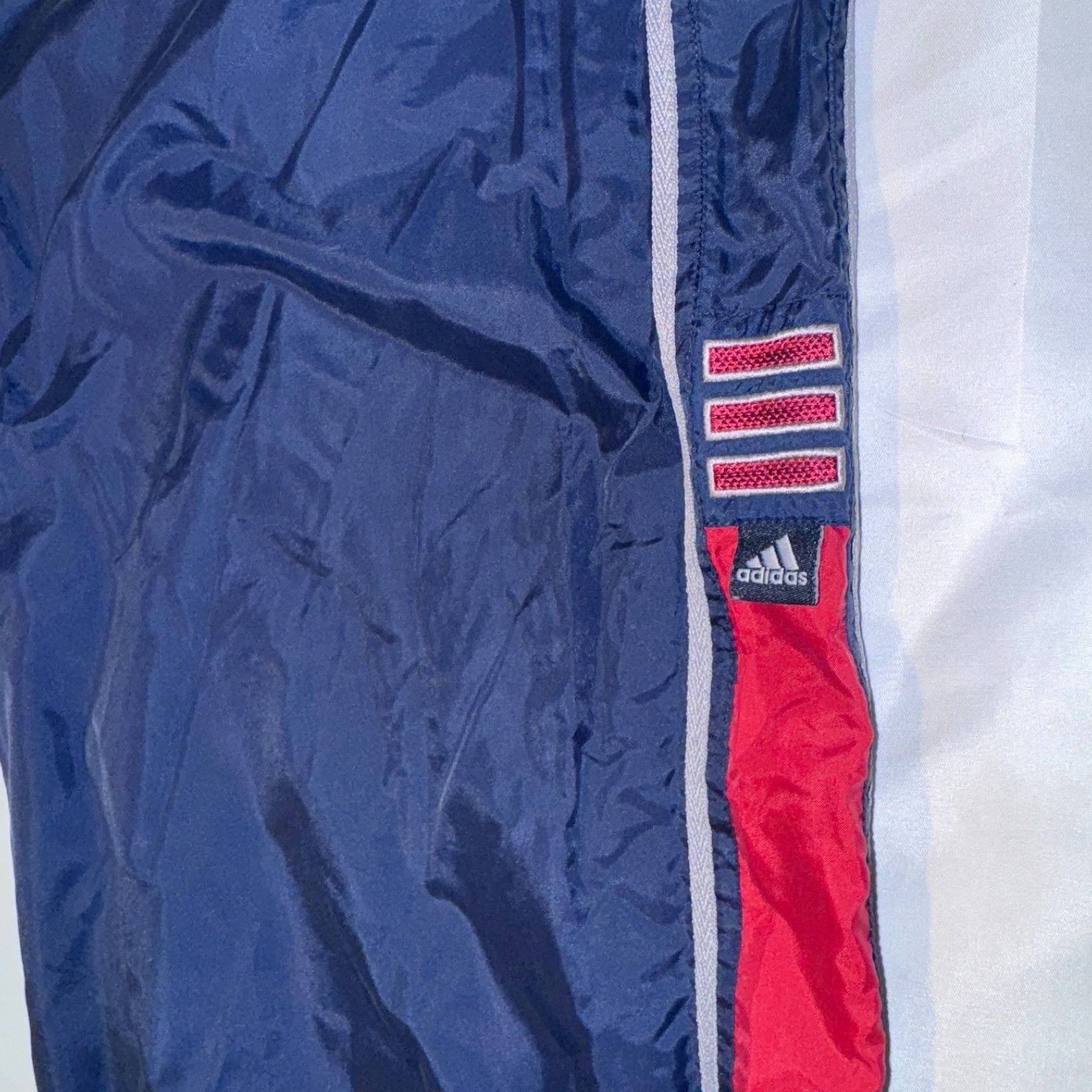 Adidas Vintage 90s Adidas Baggy Windbreaker Jogger Track Pants XL Z Size US 32 / EU 48 - 3 Thumbnail